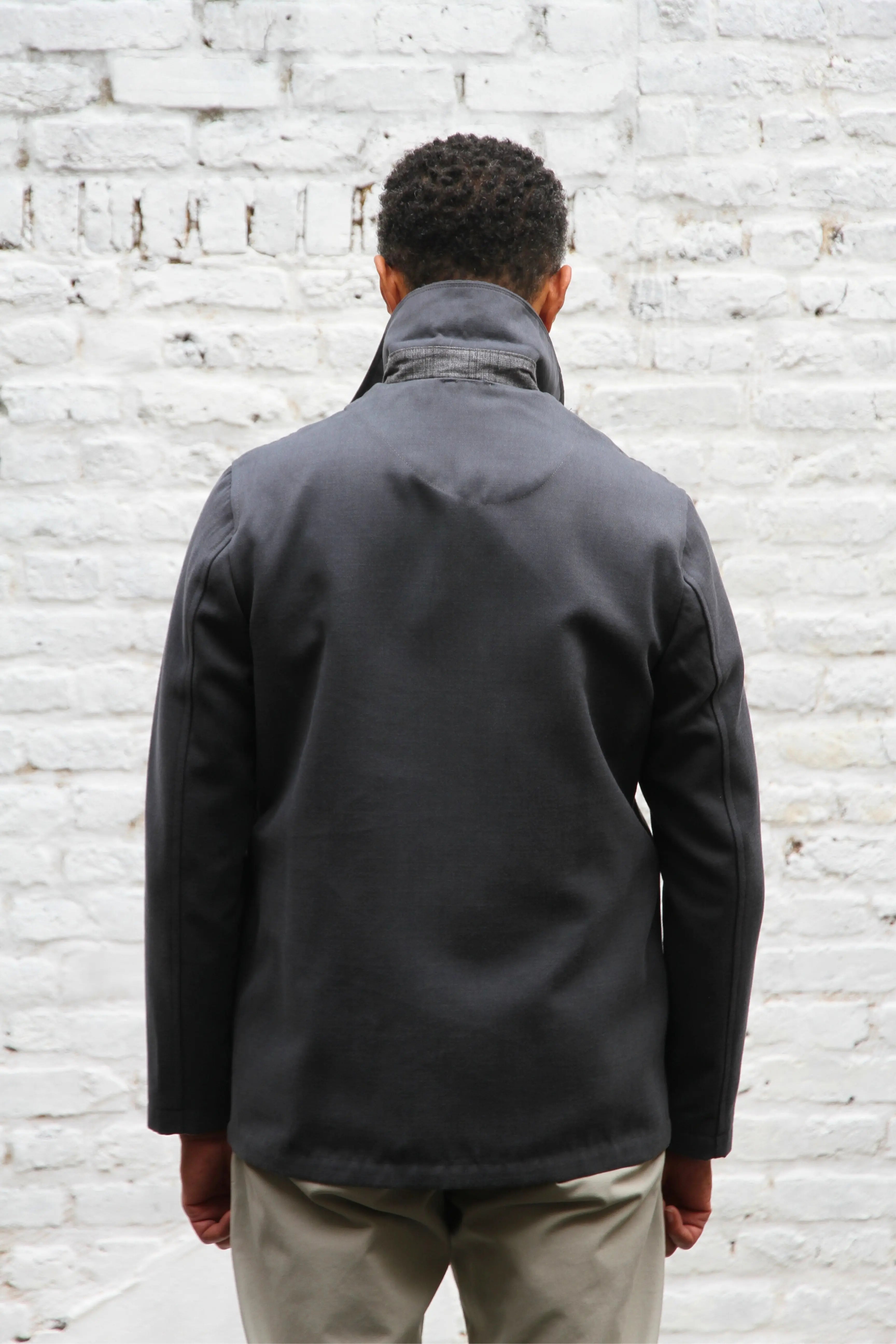 Holborn Revere Jacket - Smoke Grey - Wear London