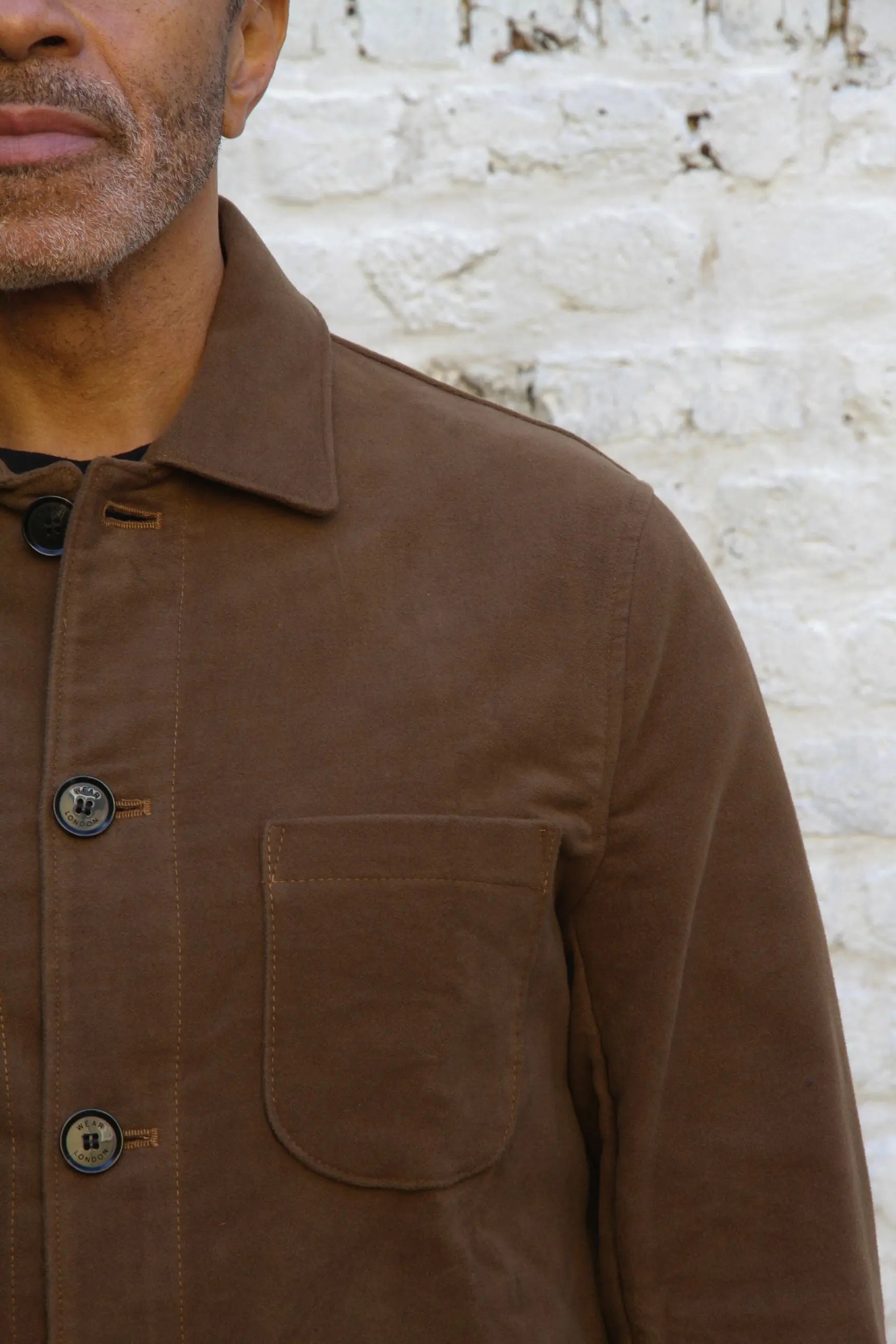 Hosken Jacket  - Camel Moleskin - Wear London