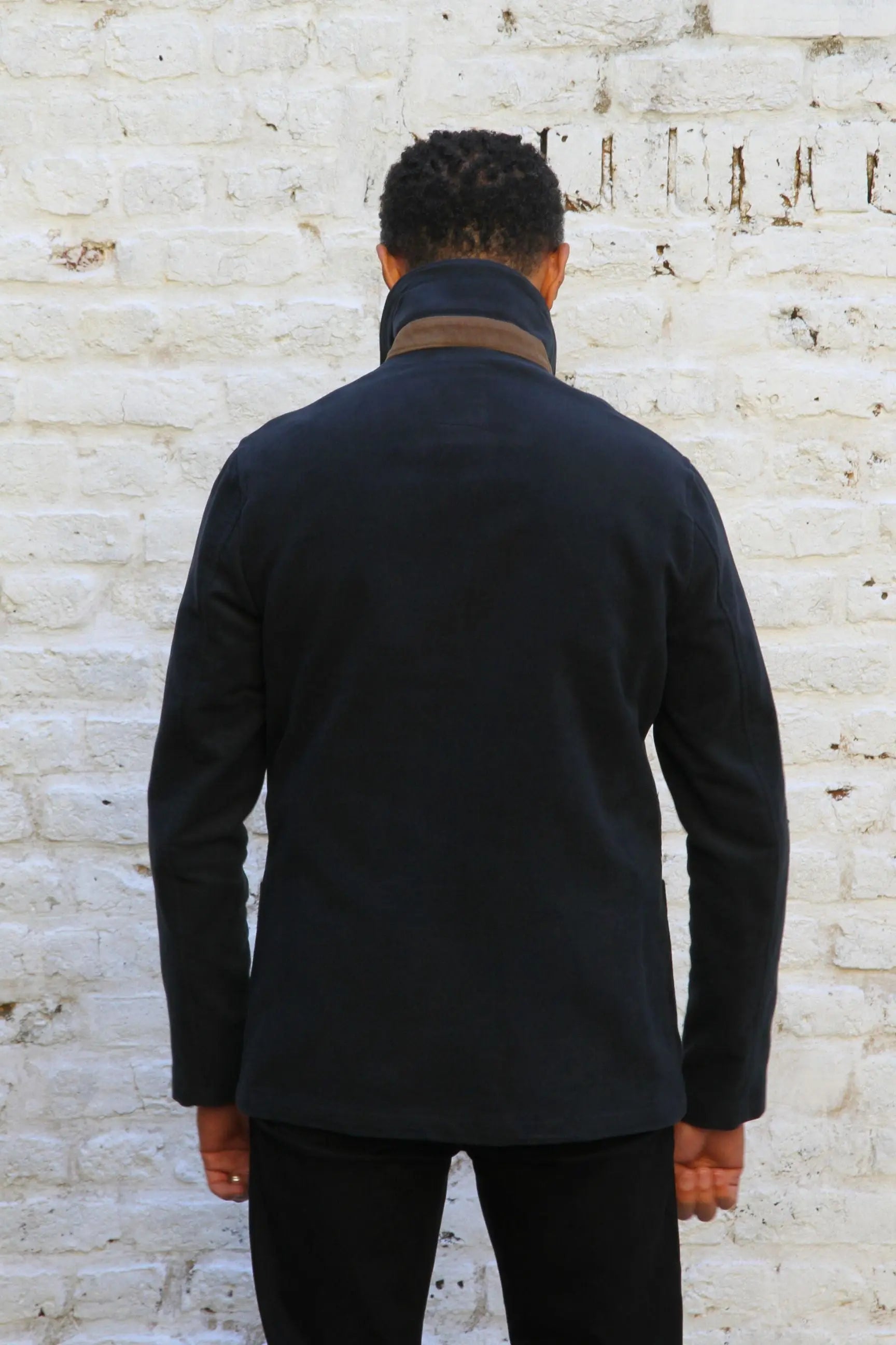 Hosken Jacket  - Navy Moleskin - Wear London