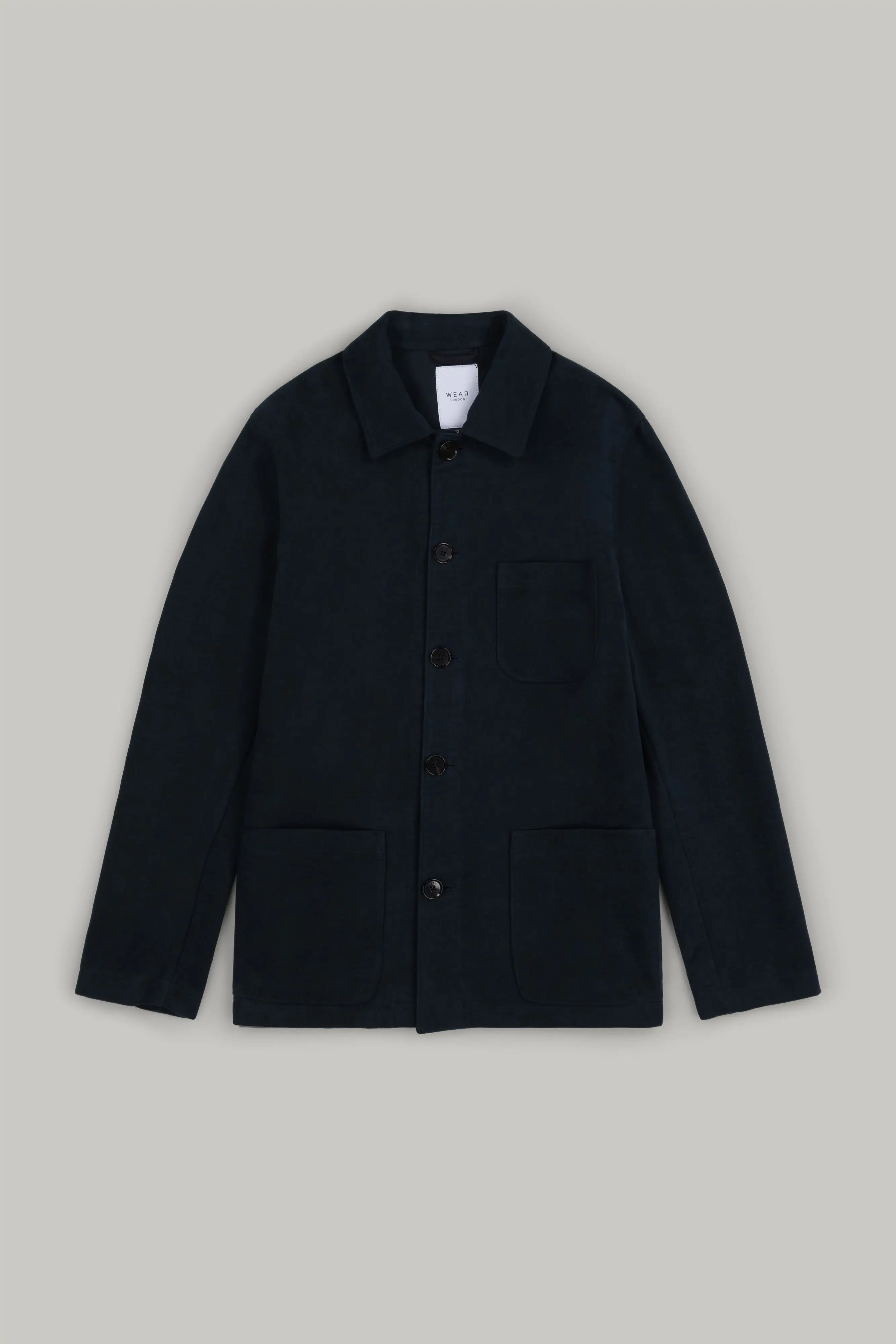 Hosken Jacket  - Navy Moleskin - Wear London