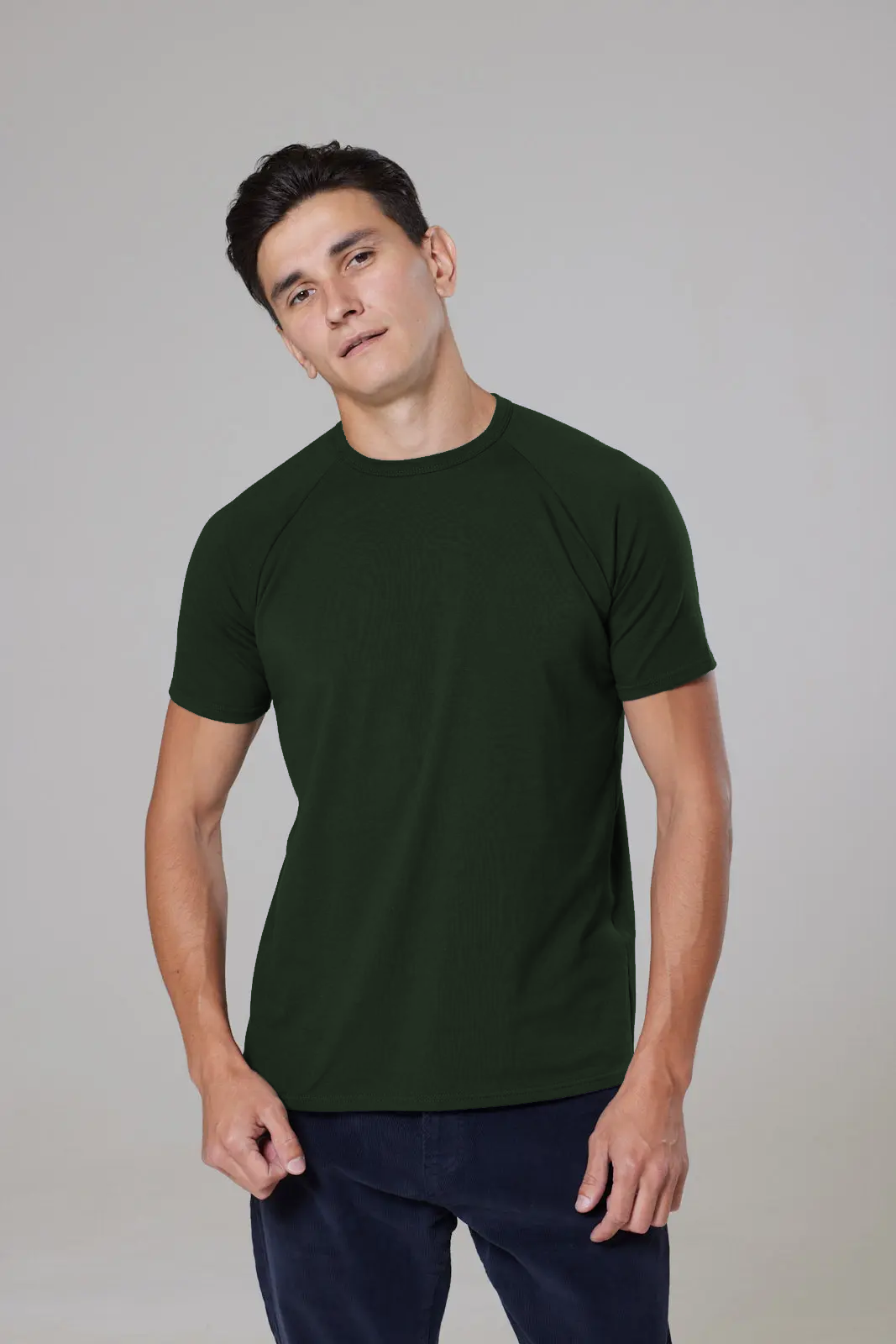 Hoxton T-shirt - Bottle Green - Wear London