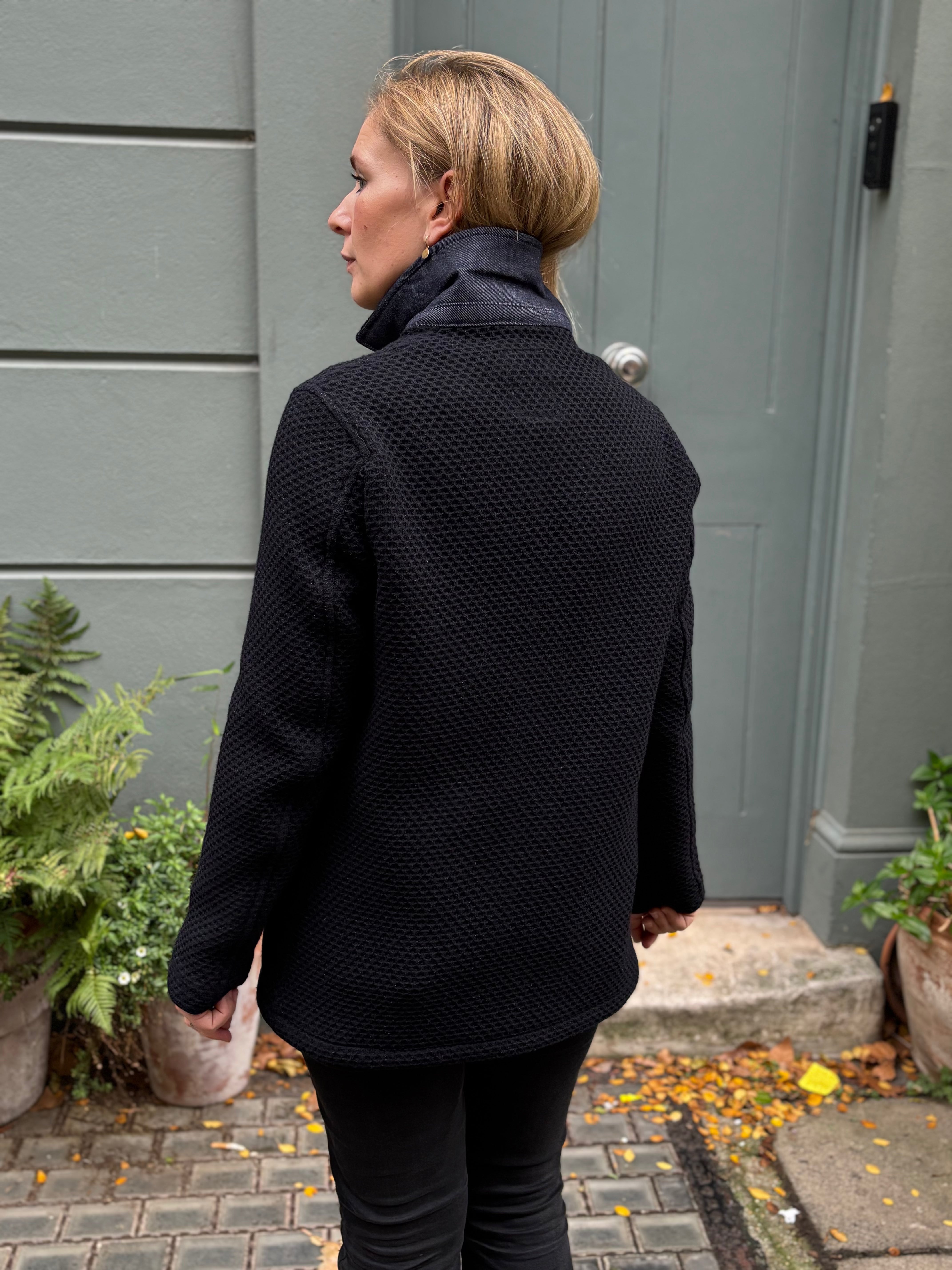 Chiltern jacket - Nebula textured navy - Wear London