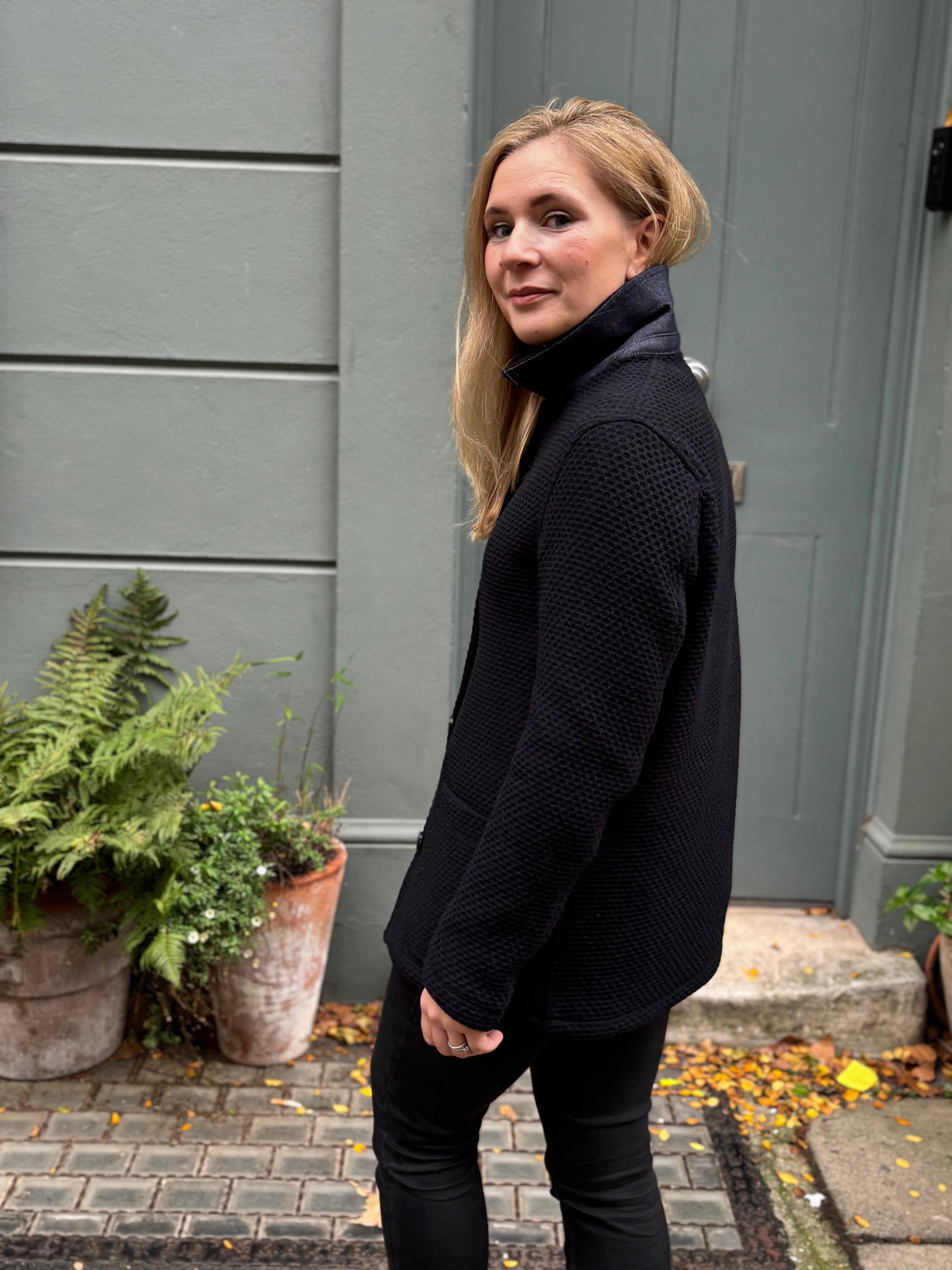 Chiltern jacket - Nebula textured navy - Wear London