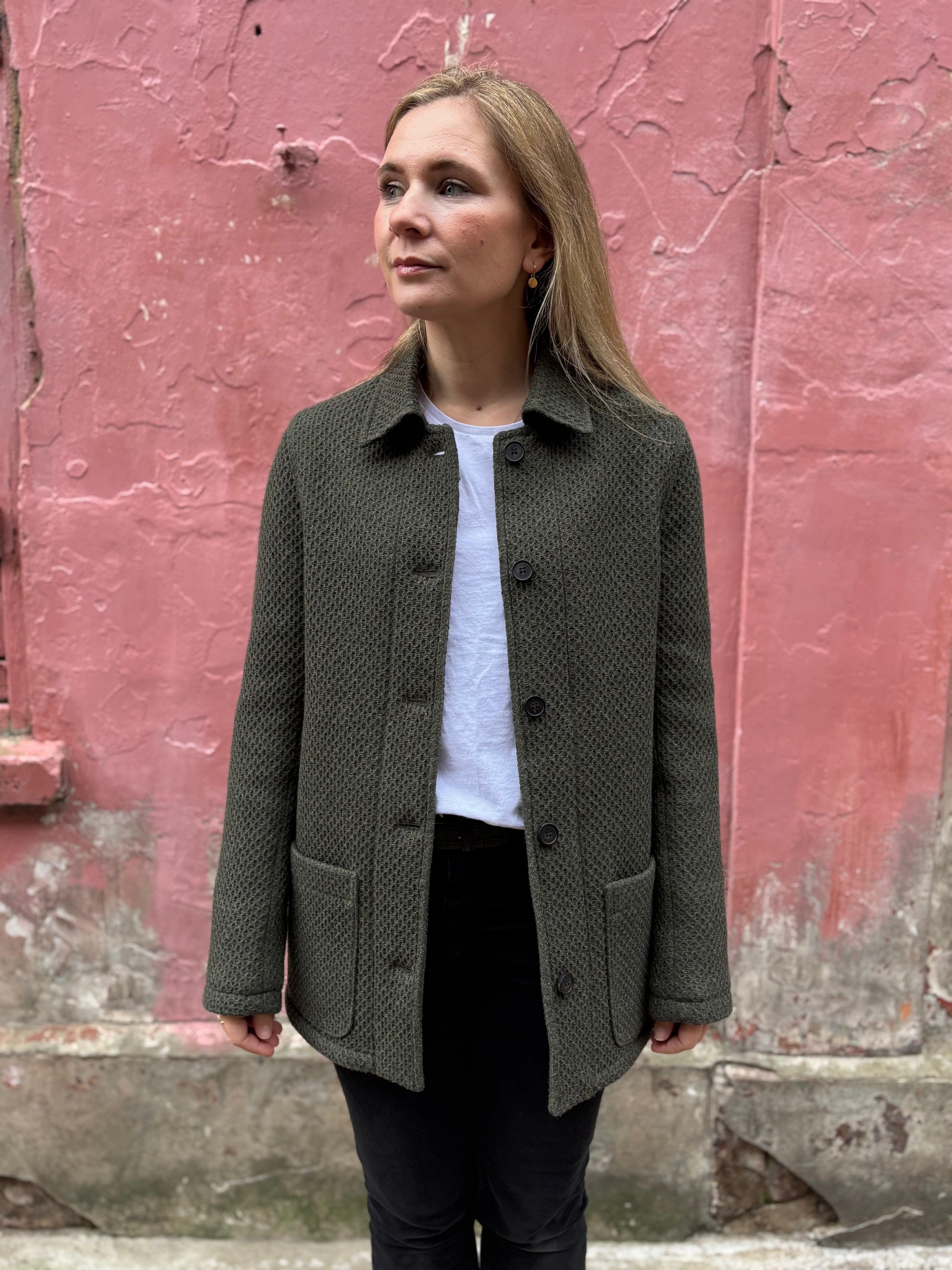 Chiltern jacket - Nebula textured Olive - Wear London