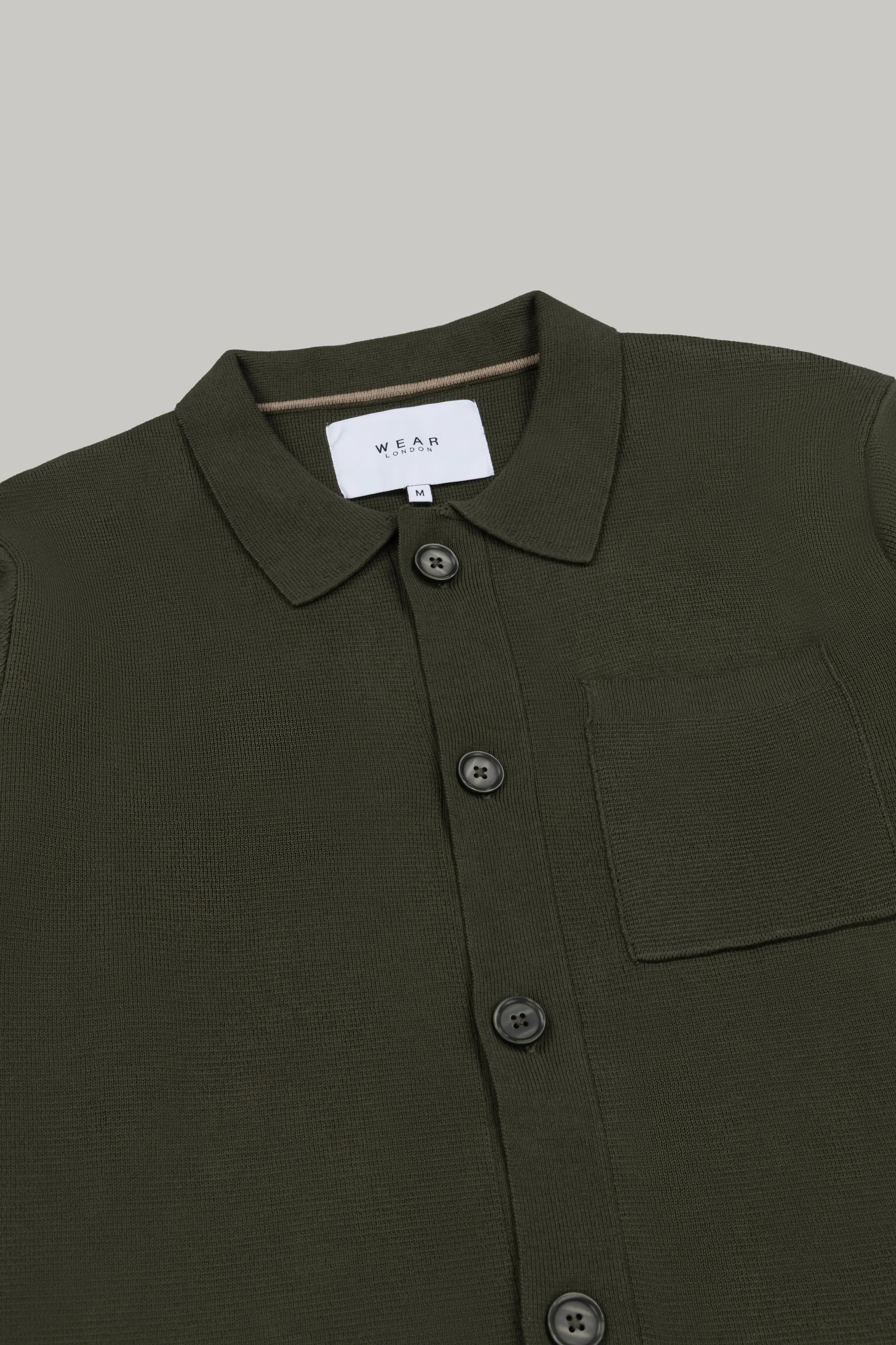 J Garvey Knitwear - Dark Olive - Wear London