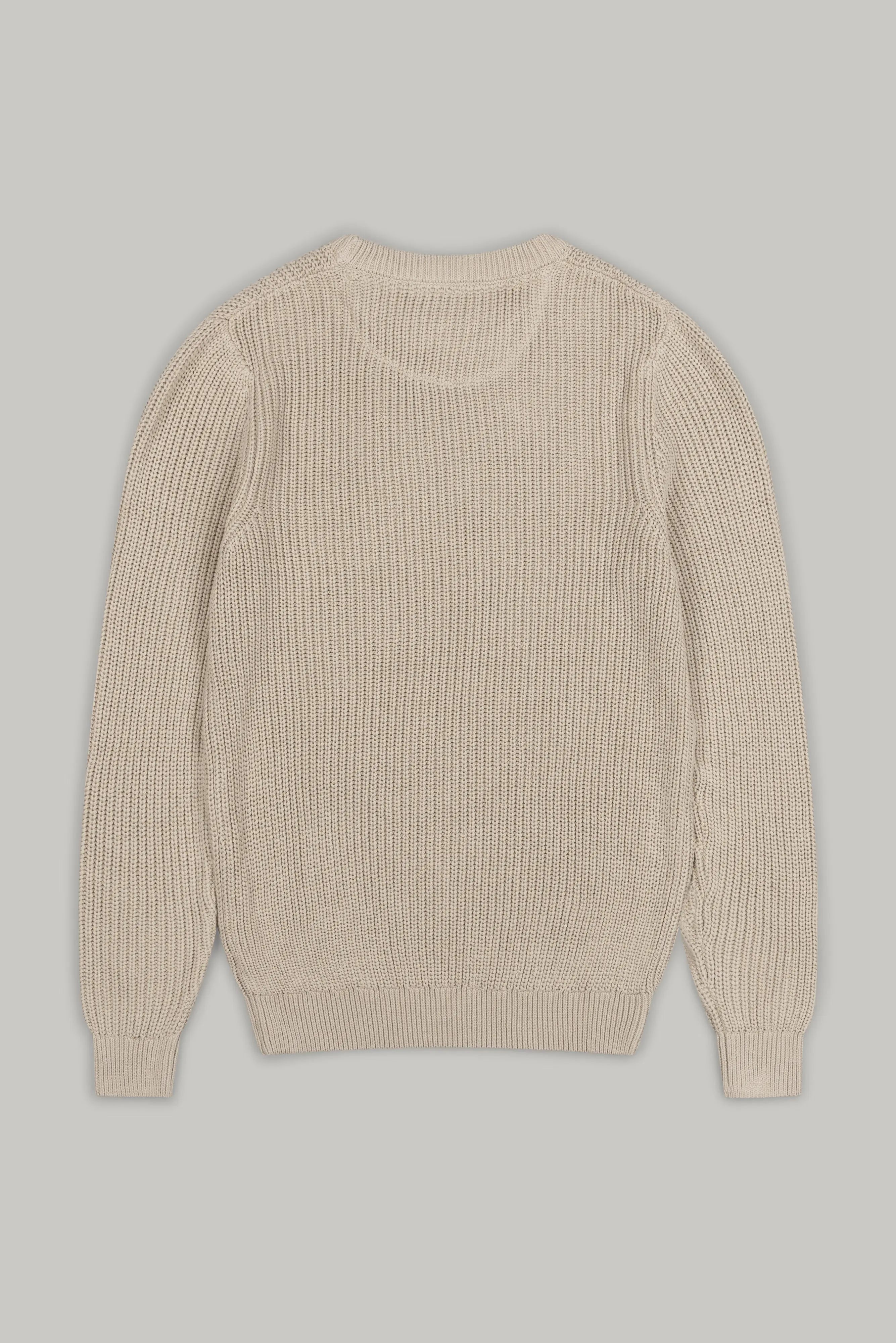 J Hailey Crew Knit - Putty - Wear London