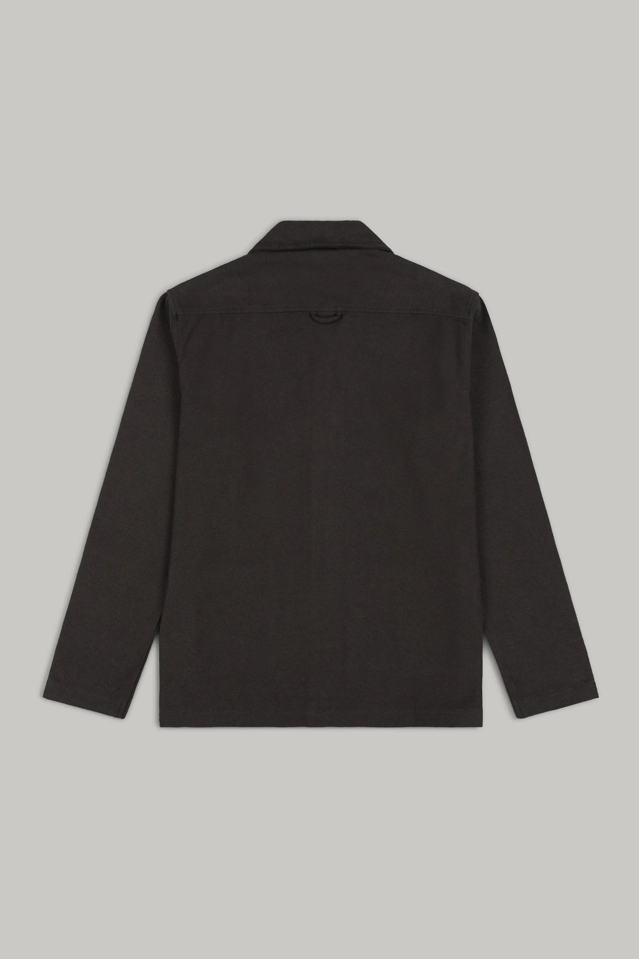 J Jerry Cotton Overshirt - Black - Wear London