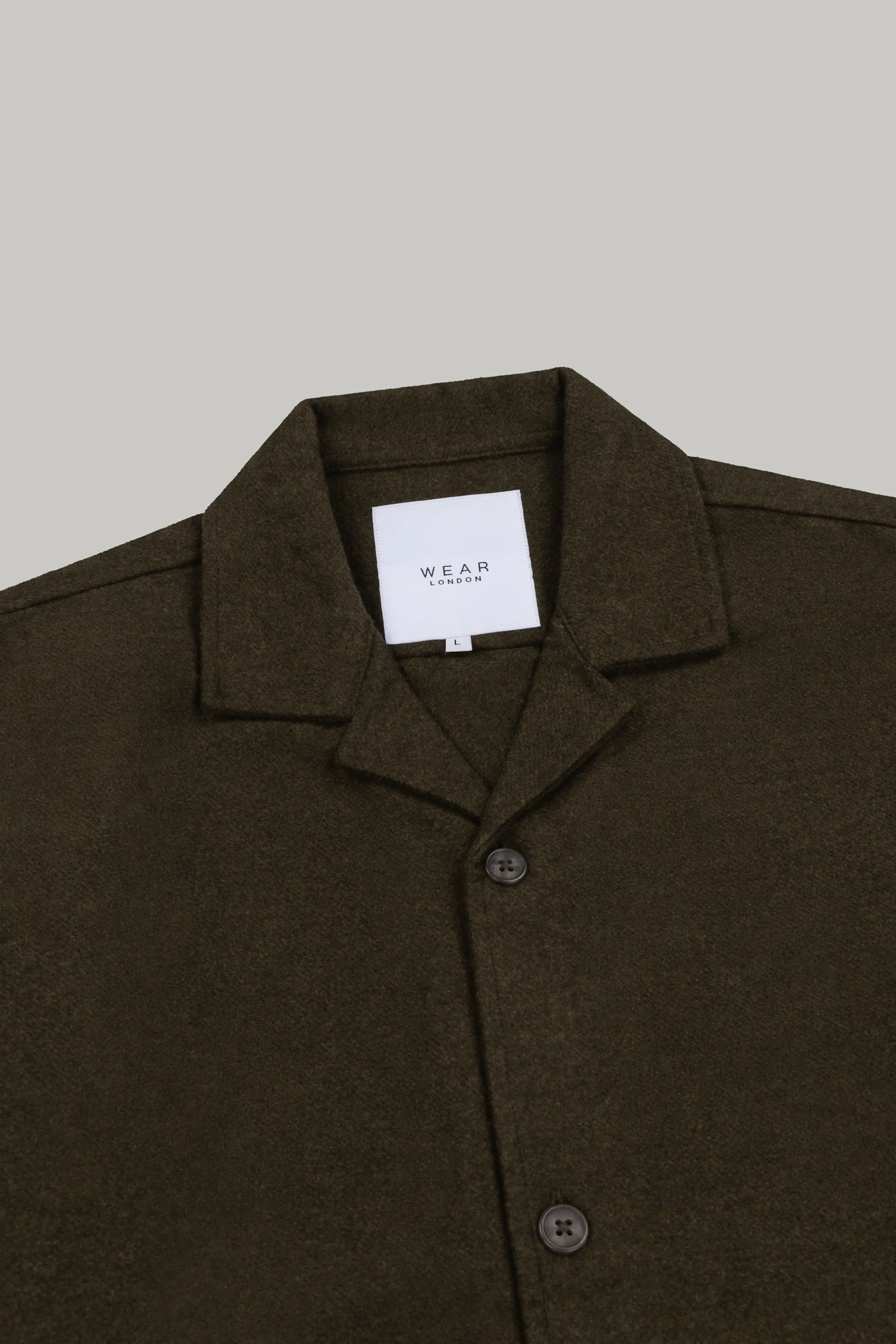 J Jerry Cotton Overshirt - Moss - Wear London