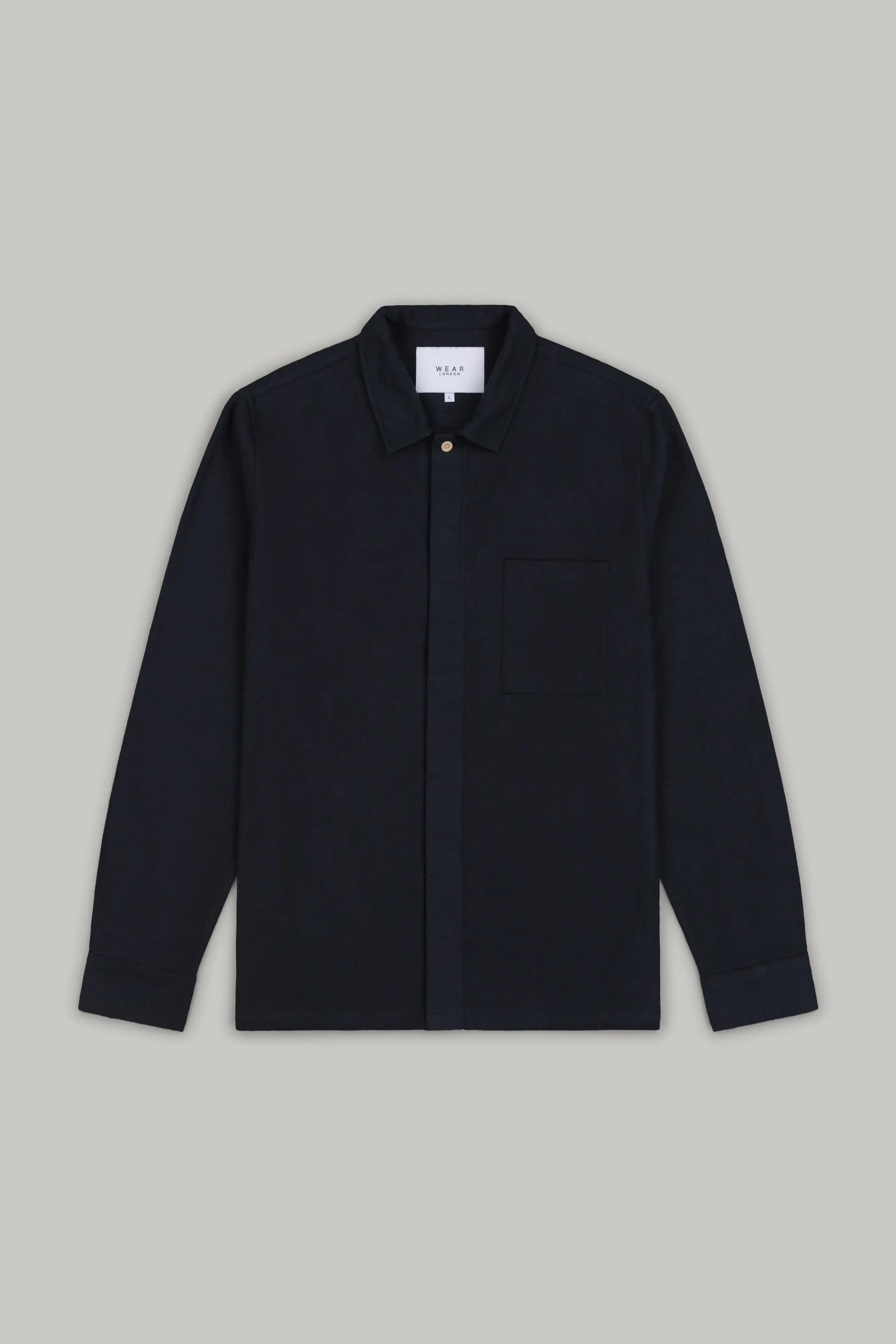 J Treng Shirt Navy - Wear London