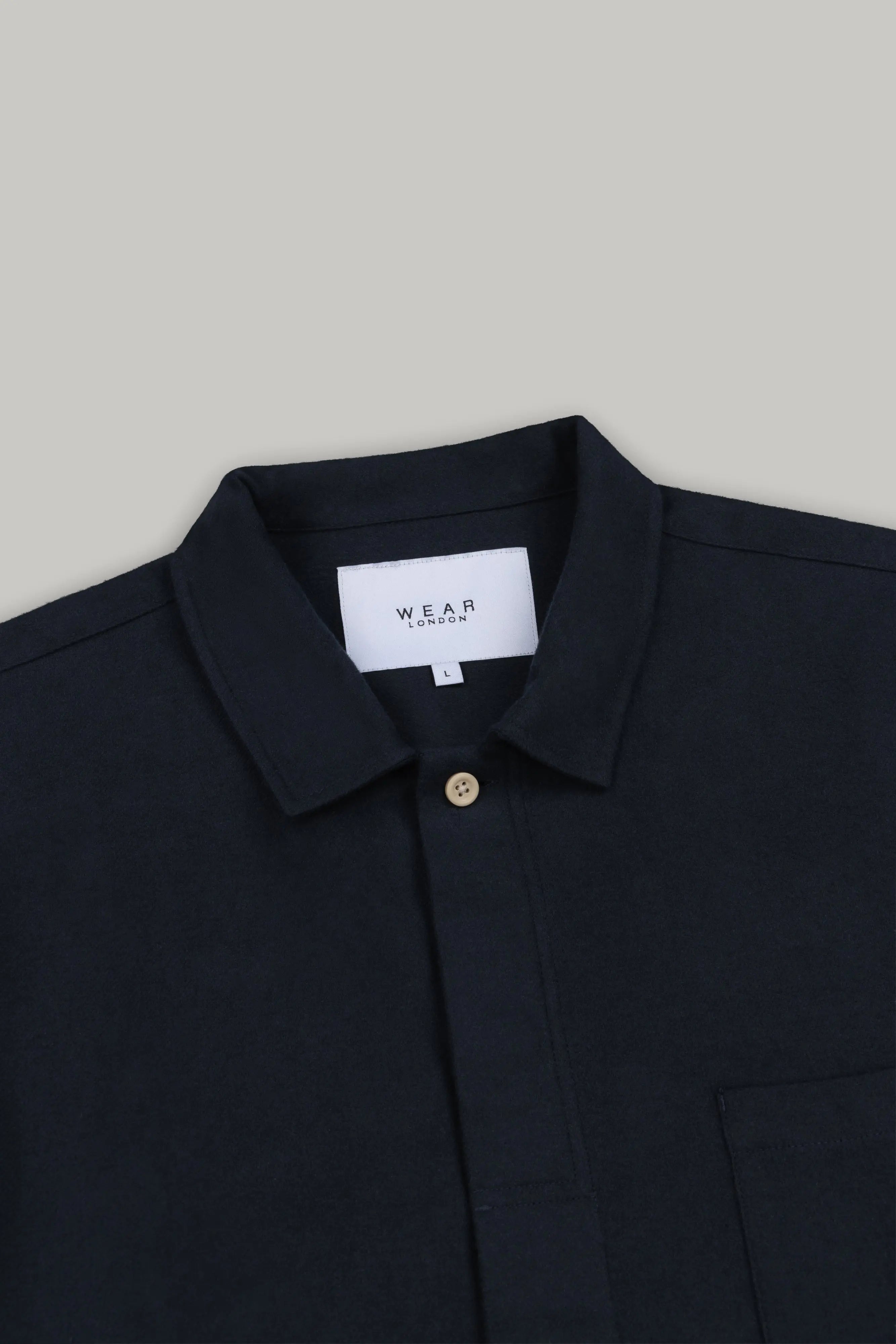 J Treng Shirt Navy - Wear London