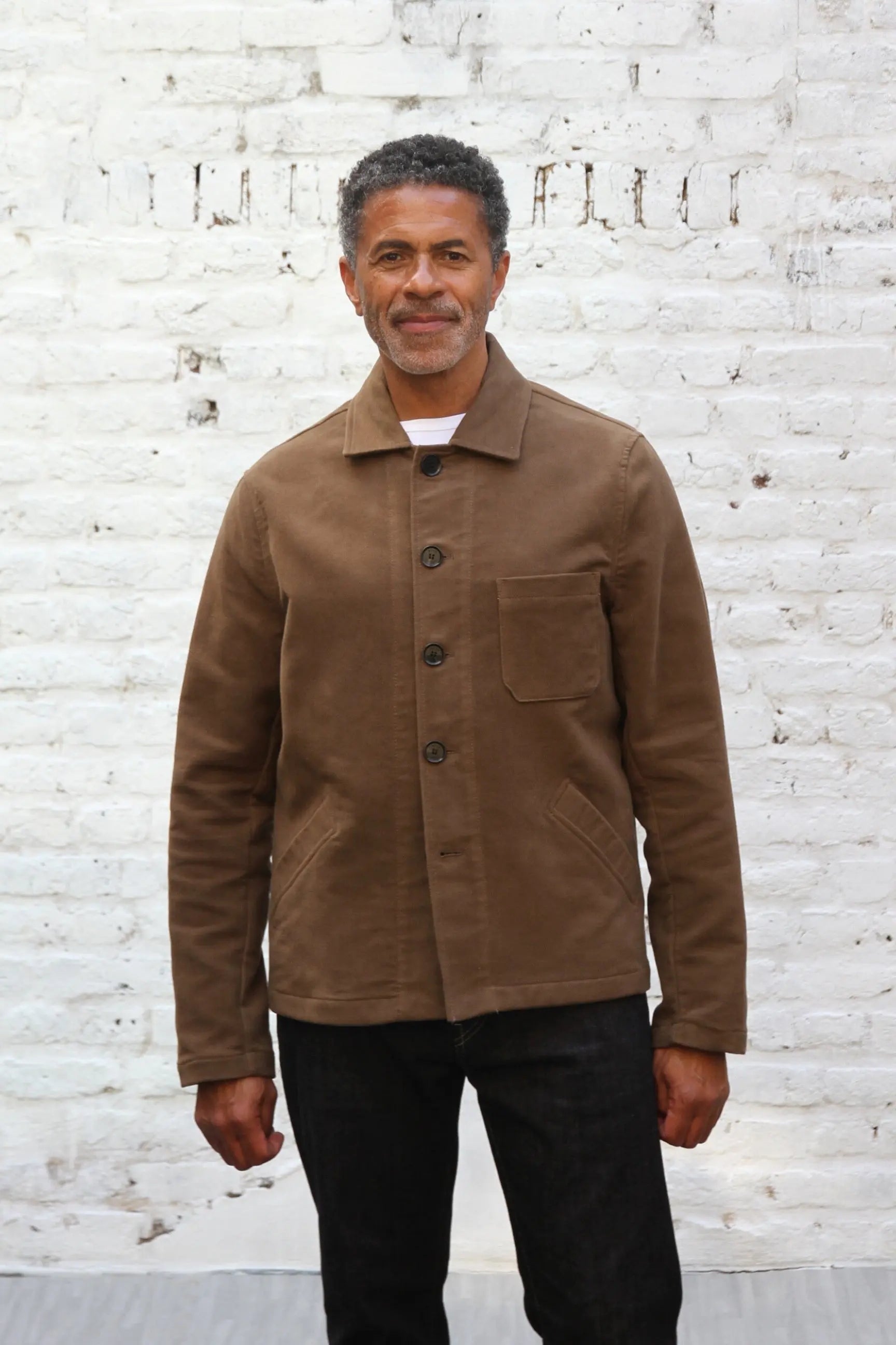 Marchant Jacket  - Camel Moleskin - Wear London