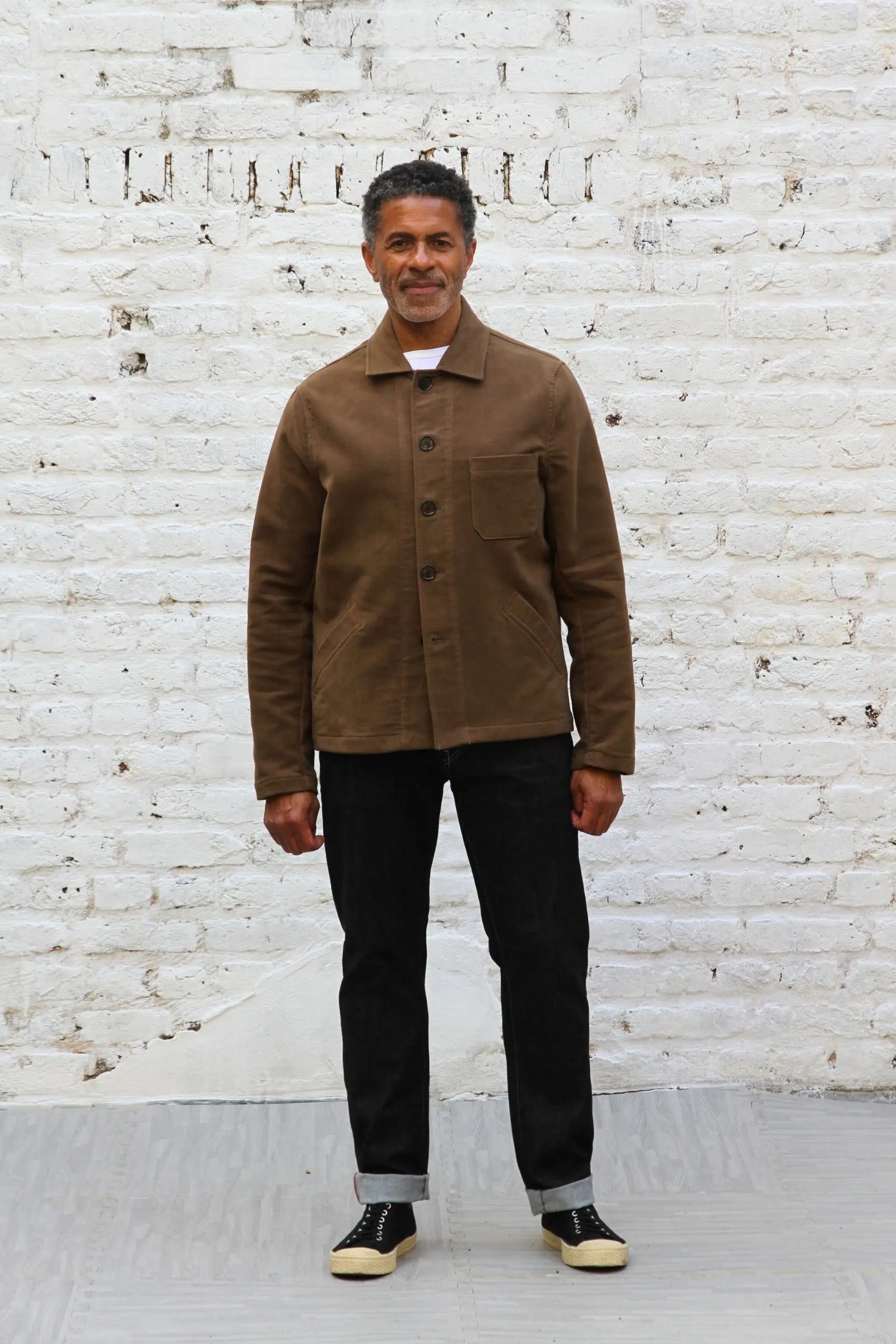 Marchant Jacket  - Camel Moleskin - Wear London