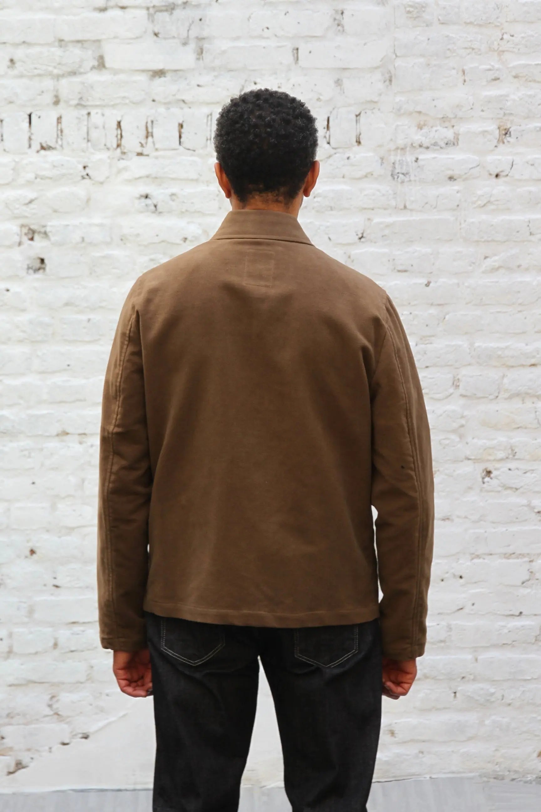 Marchant Jacket  - Camel Moleskin - Wear London