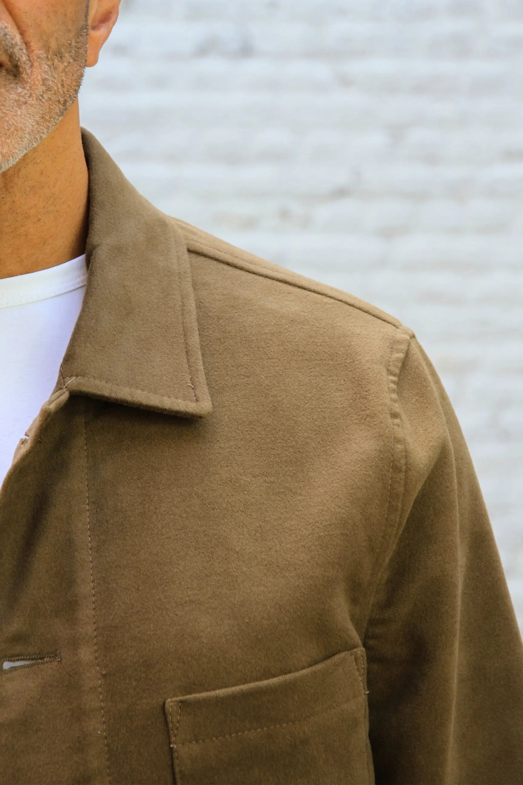 Marchant Jacket  - Camel Moleskin - Wear London