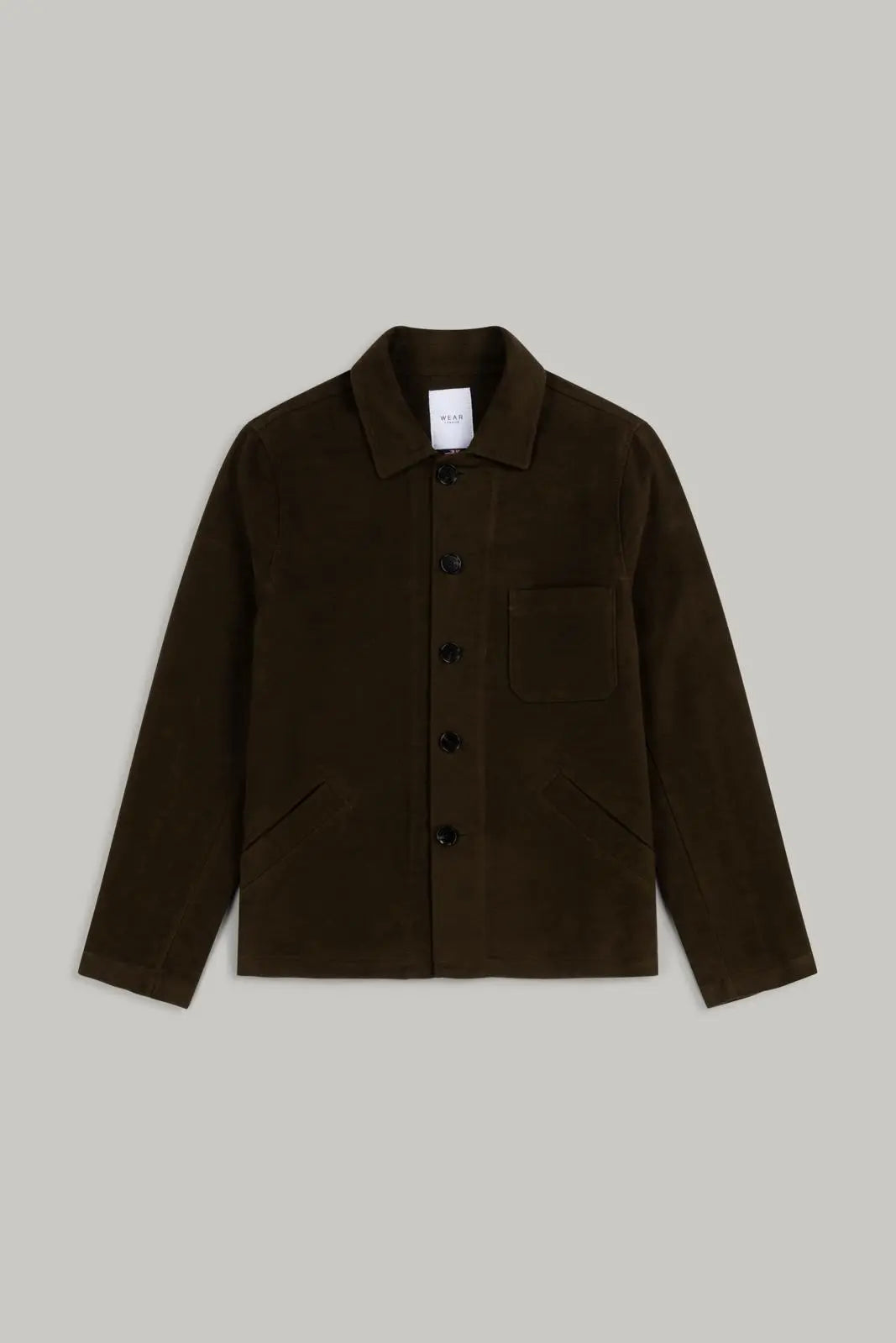 Marchant Jacket  - Olive Moleskin - Wear London