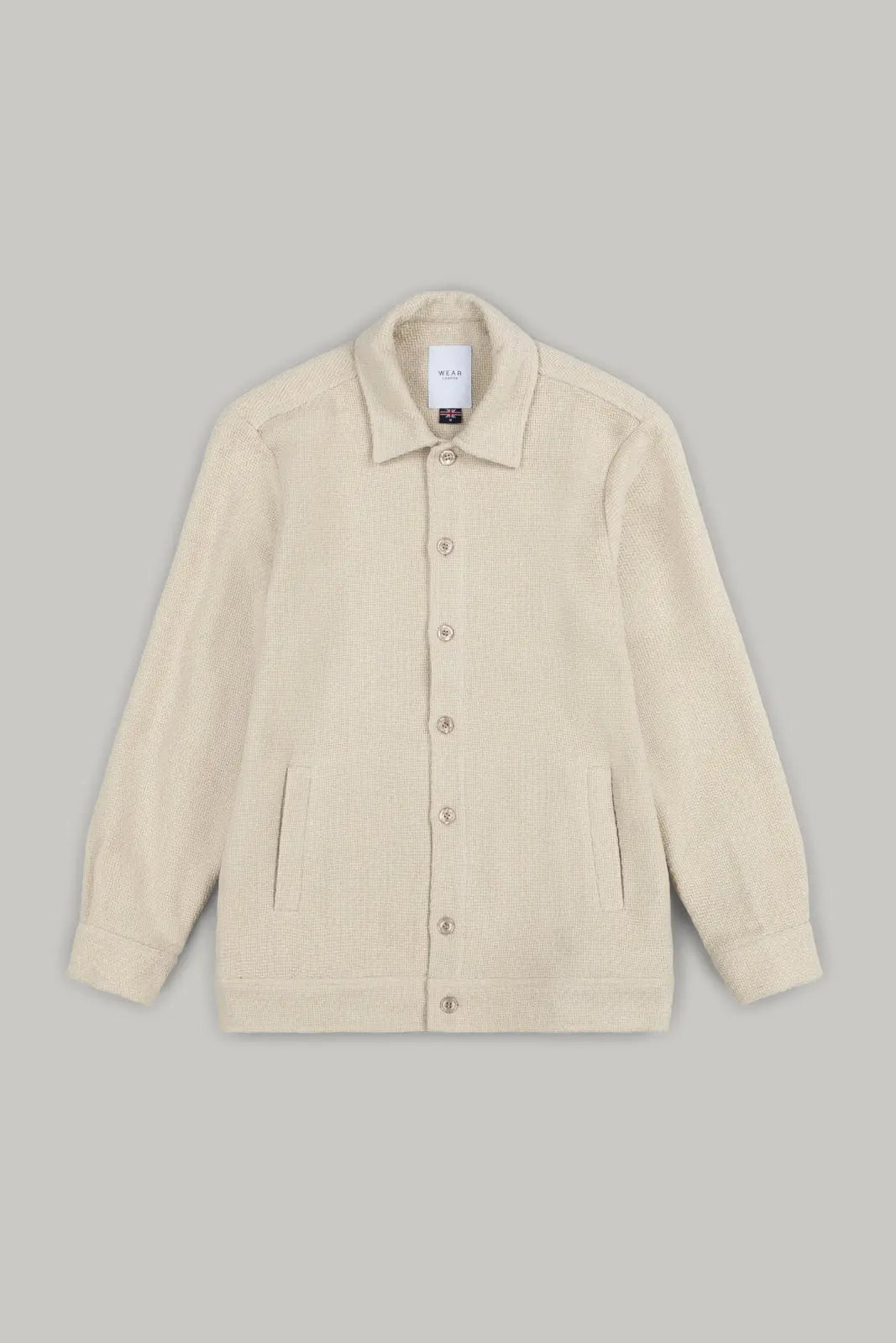 Montague Overshirt - Ecru - Wear London