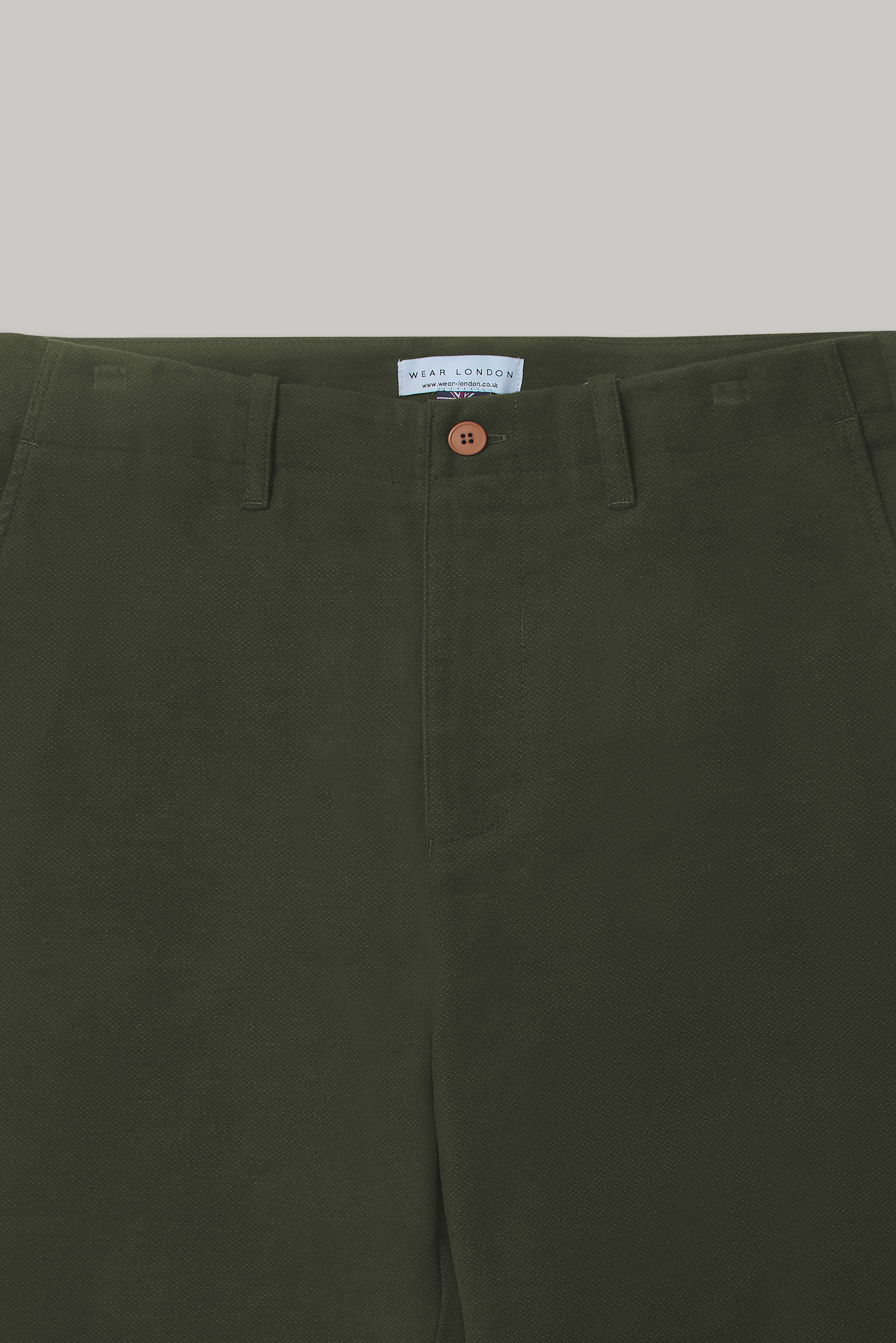 Wentworth Trouser - Olive Moleskin - Wear London