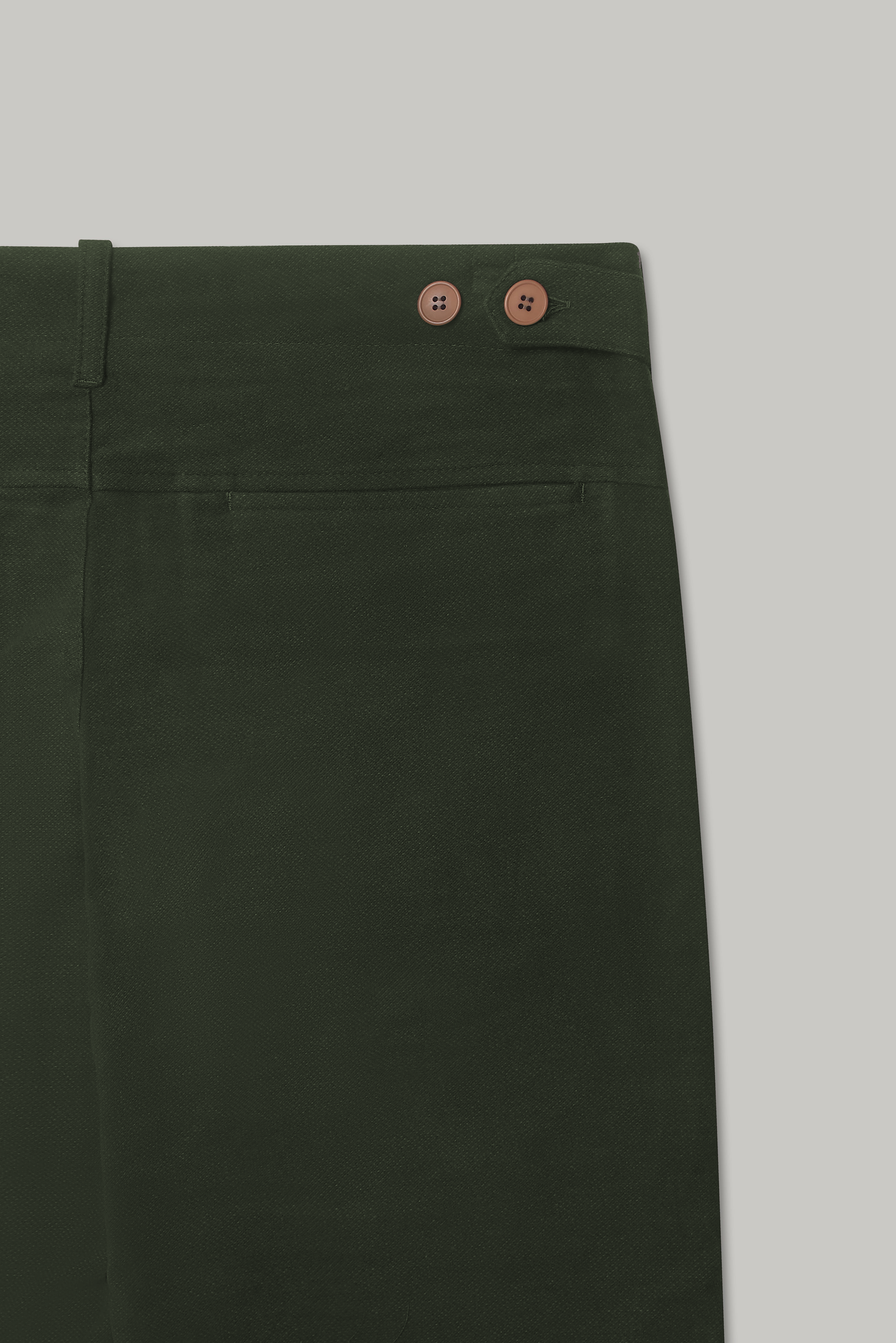 Wentworth Trouser - Olive Moleskin - Wear London