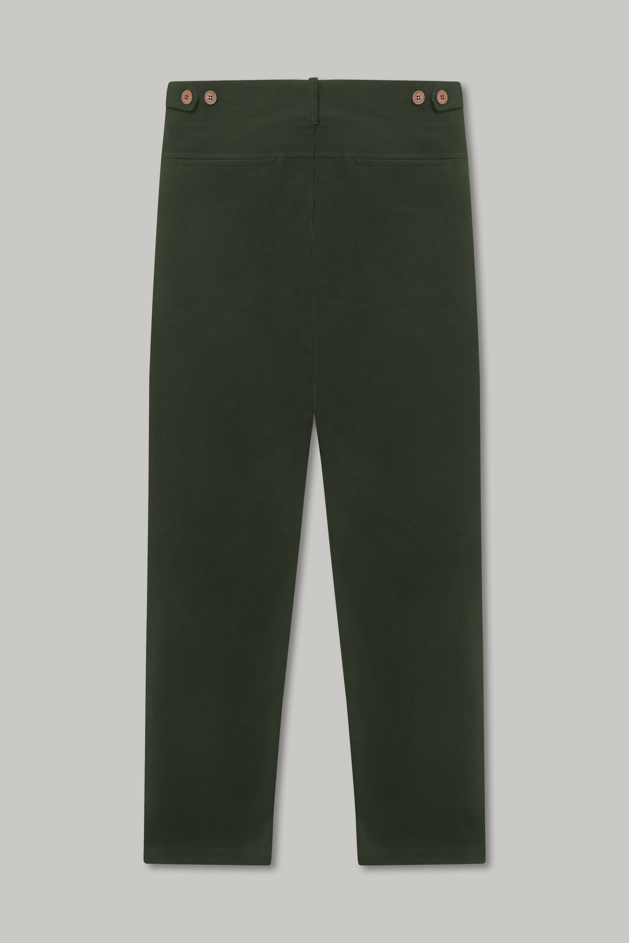 Wentworth Trouser - Olive Moleskin - Wear London