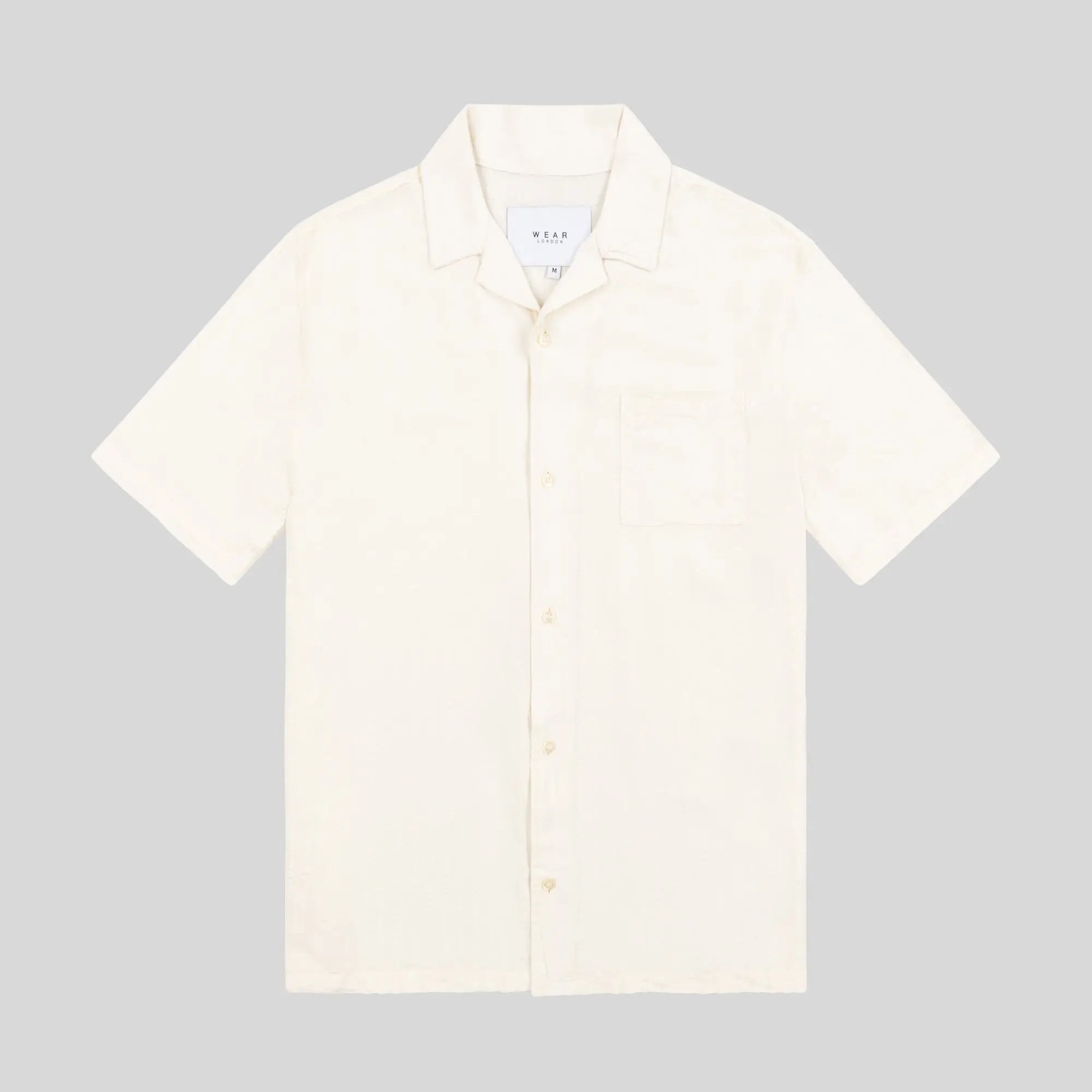Parmer - Short Sleeve Shirt - Stone - Wear London