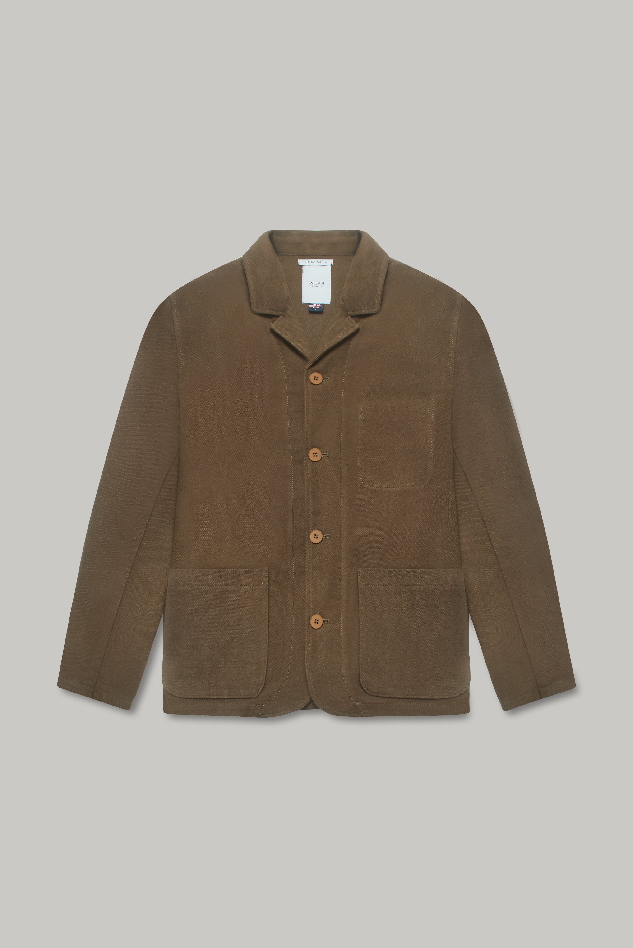Tuxford Casual Blazer - Camel Pindot Moleskin - Wear London