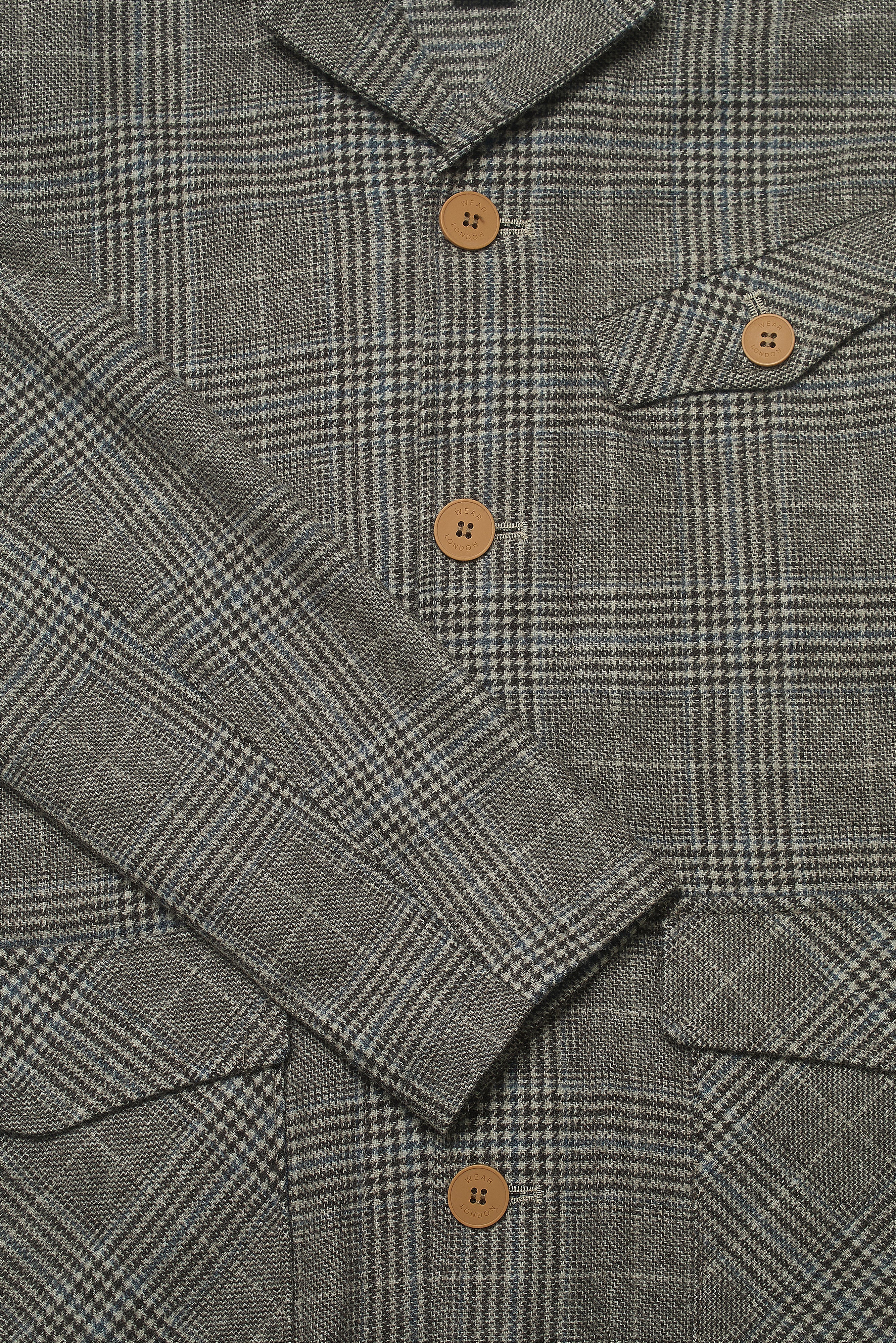 Bailey Casual Blazer - Vargas Wool Check - Wear London