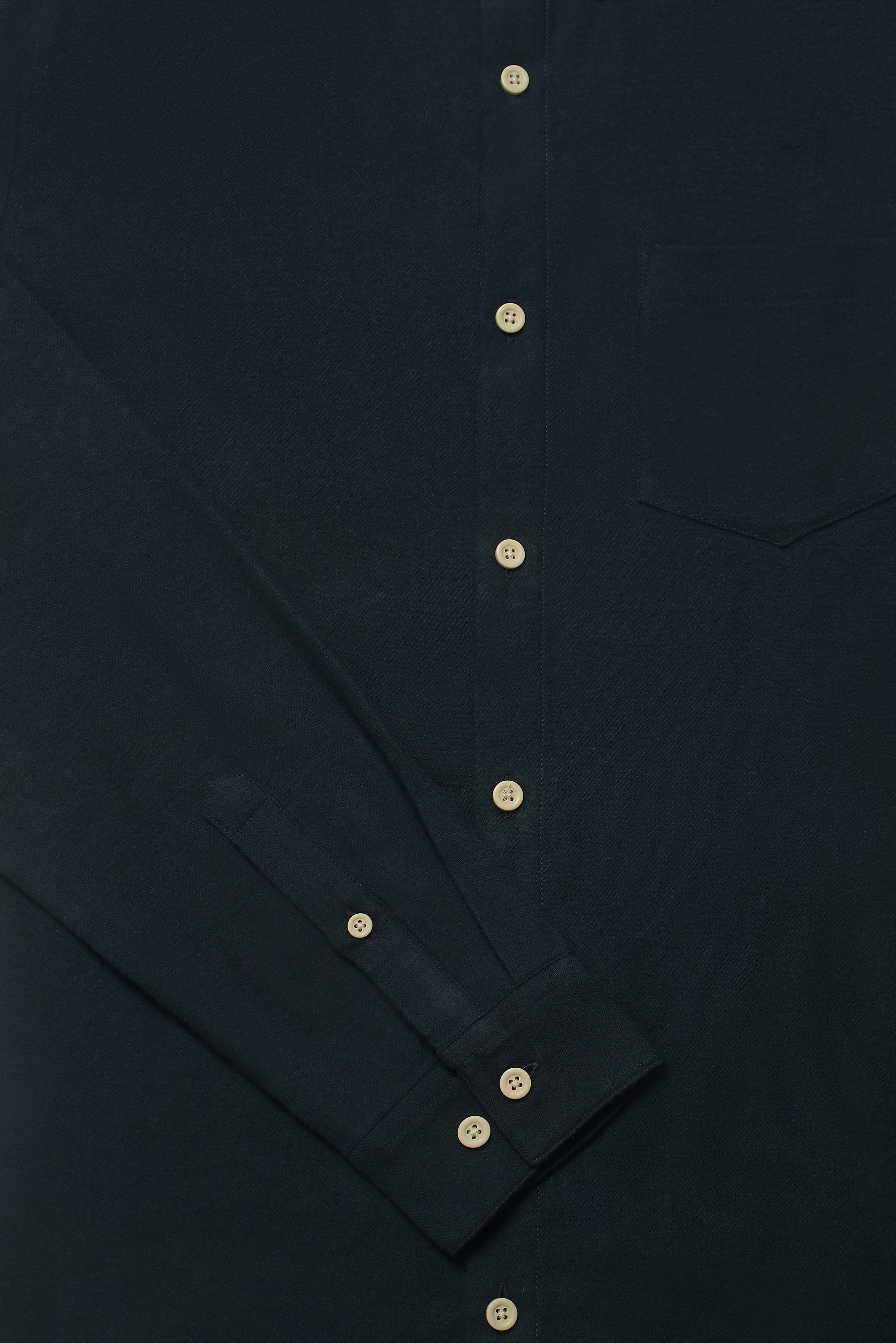 Bobby Flannel Shirt  - Navy - Wear London