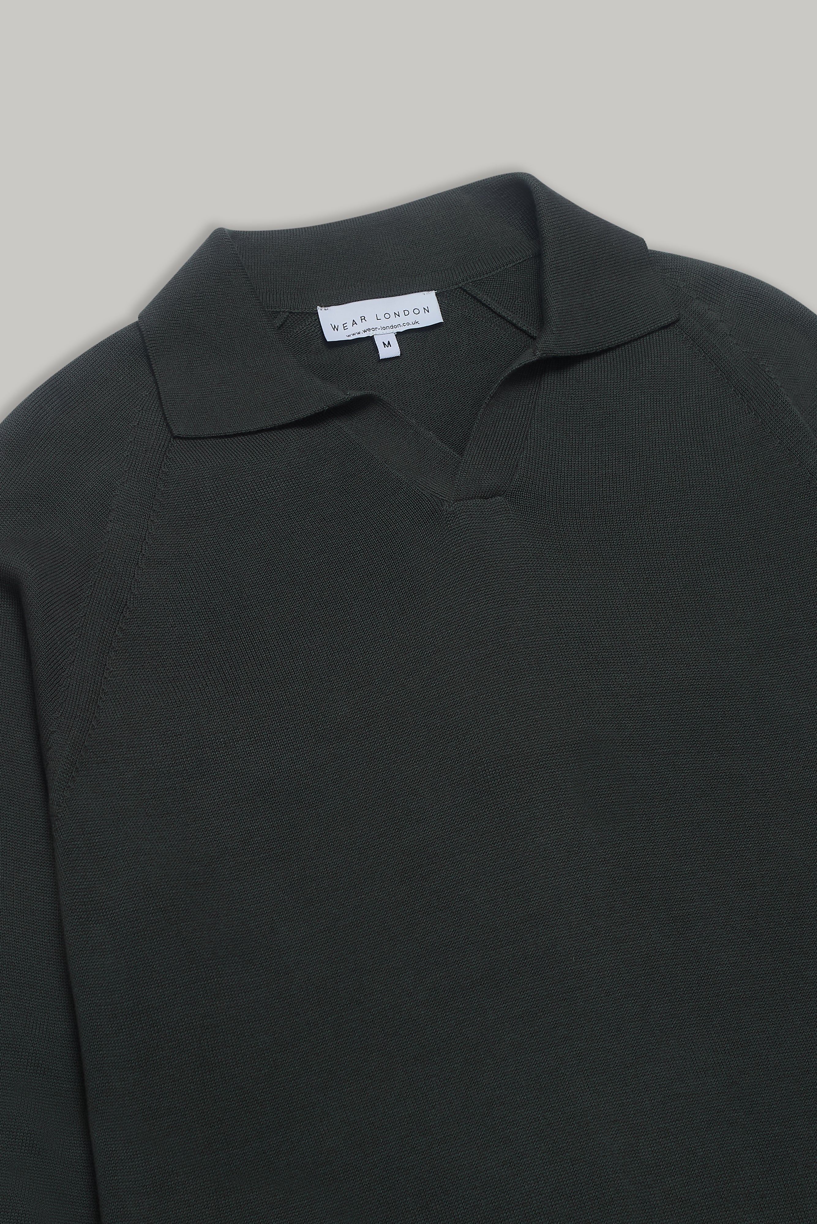 Charlie - Knitwear - V Neck - Olive - Wear London