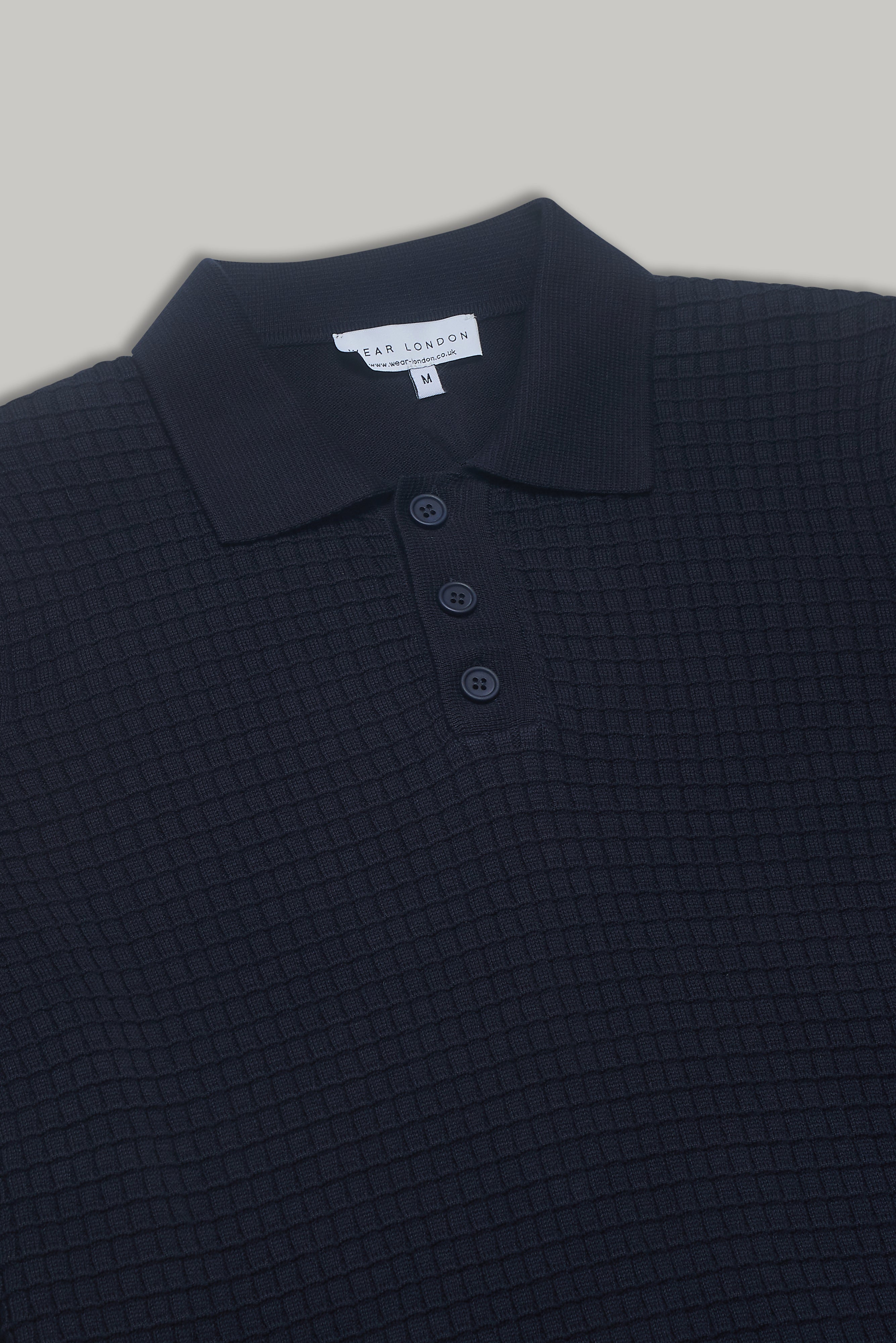 Albert - Jacquard  Knitwear -  Navy - Wear London