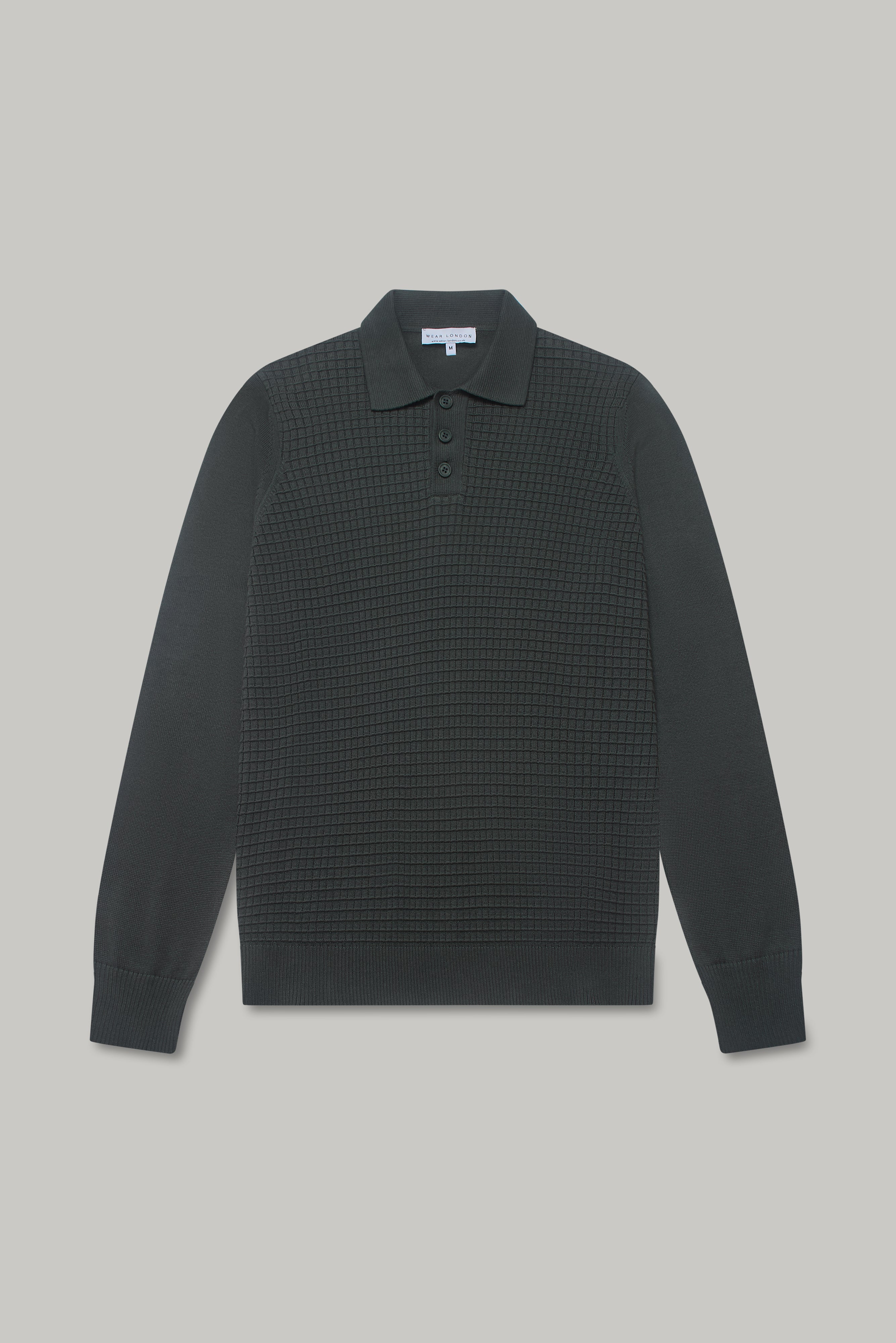 Albert - Jacquard  Knitwear -  Olive - Wear London