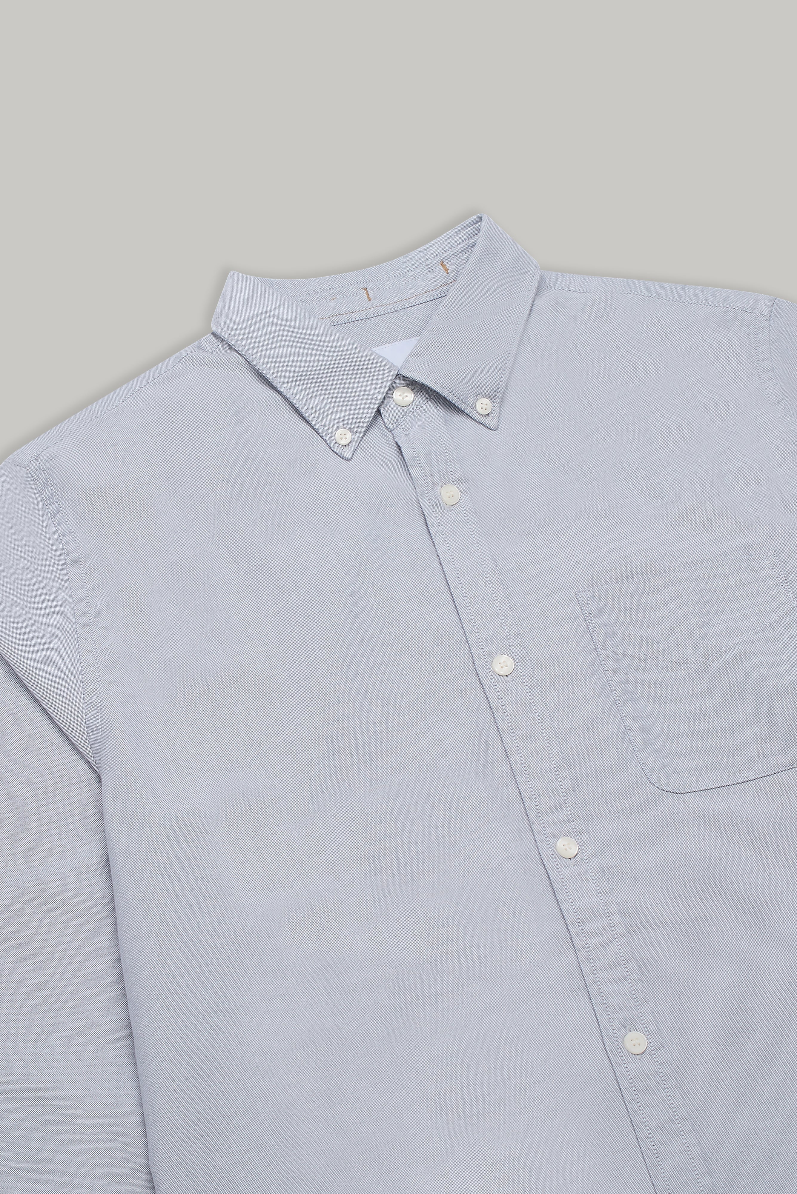 Logan Woven Shirt - Grey - Wear London