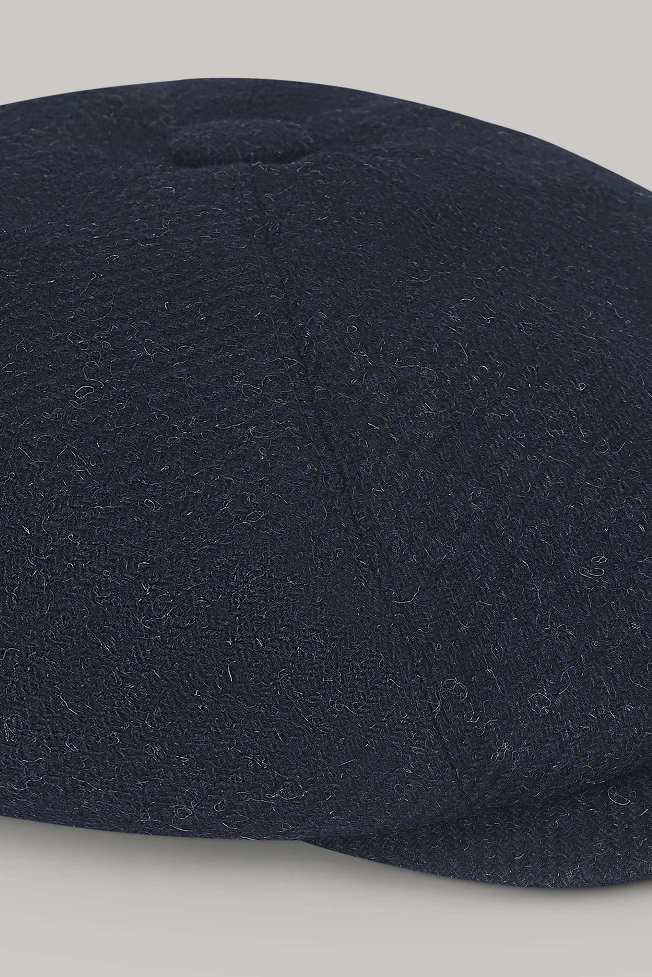 Baker Boy Hat - Plain Navy 100% Wool - Wear London