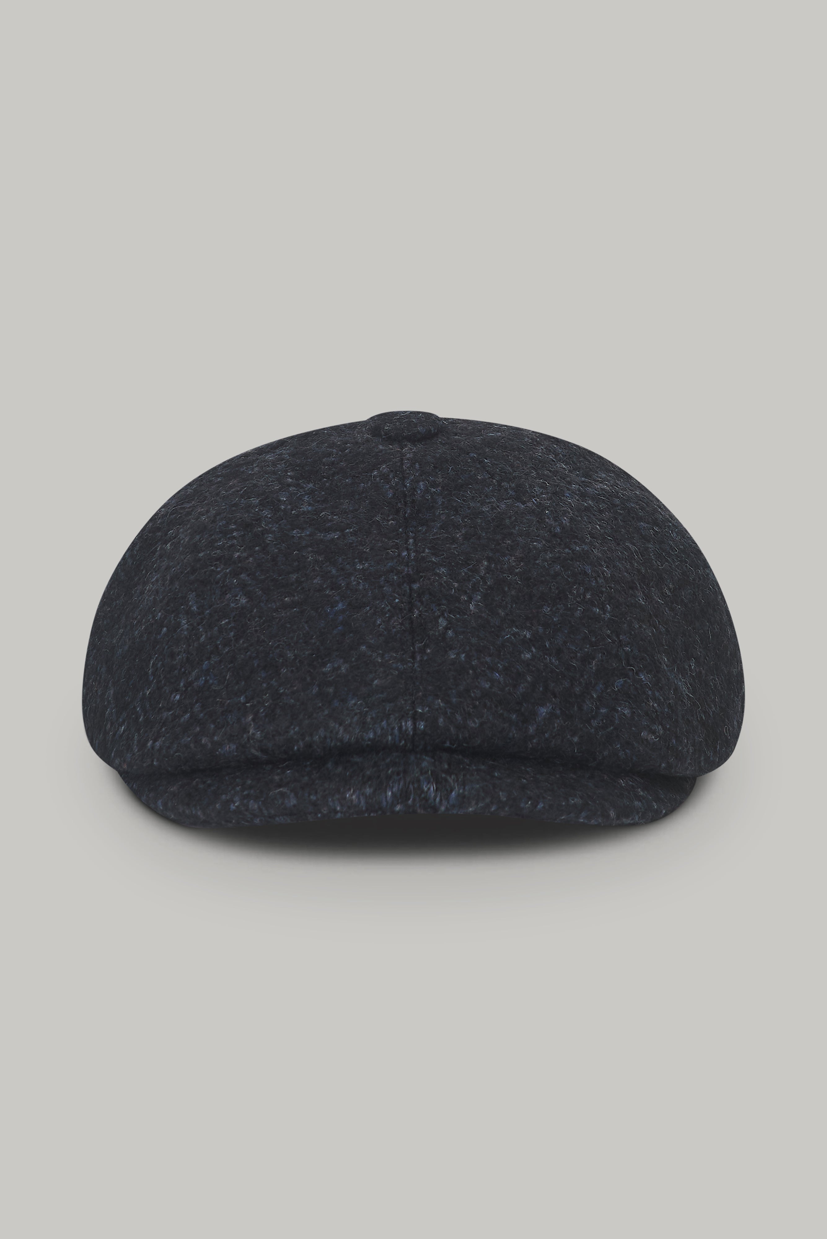 Baker Boy Hat - Navy Herringbone - Wear London