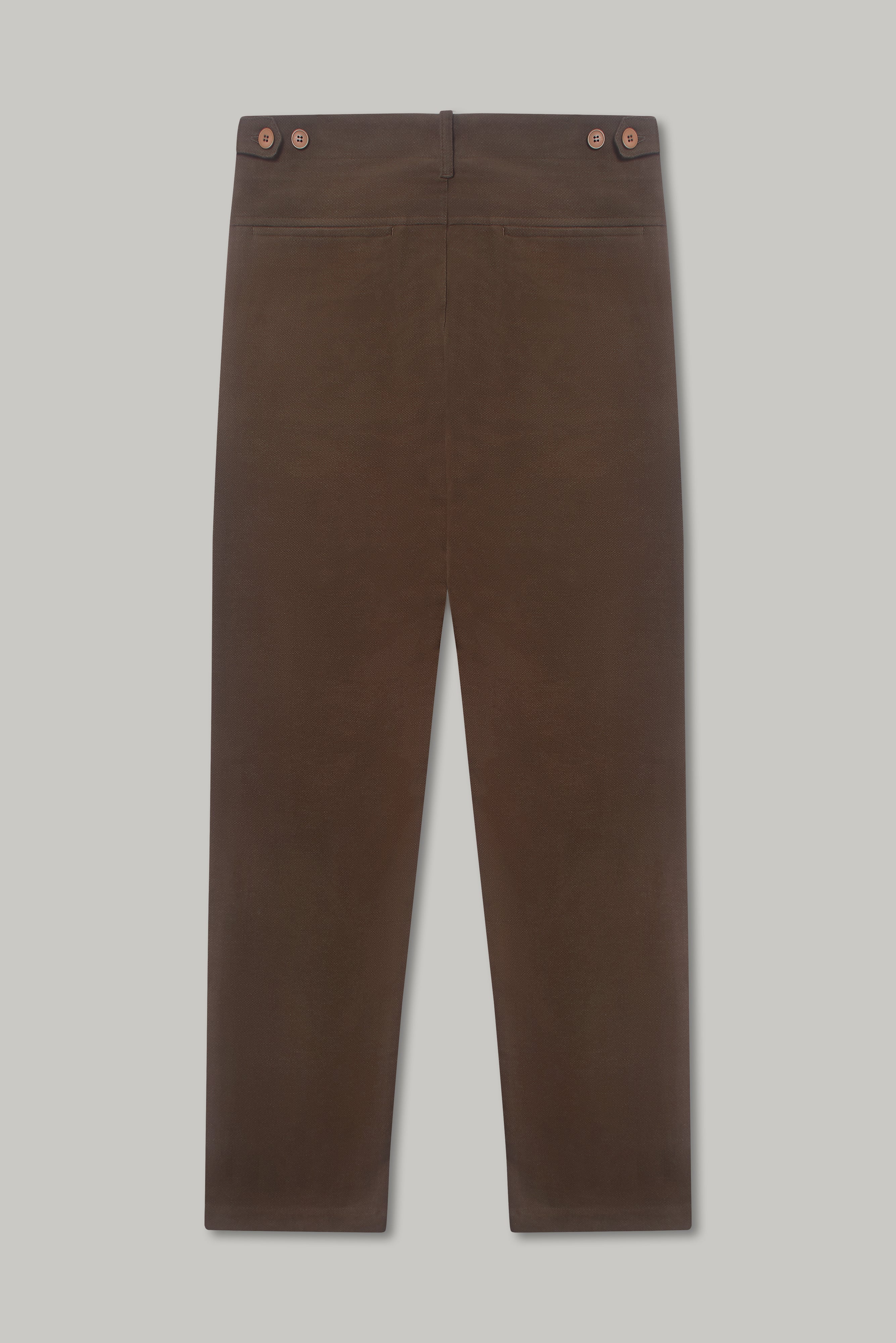 Wentworth Trouser - Pindot Moleskin Camel - Wear London
