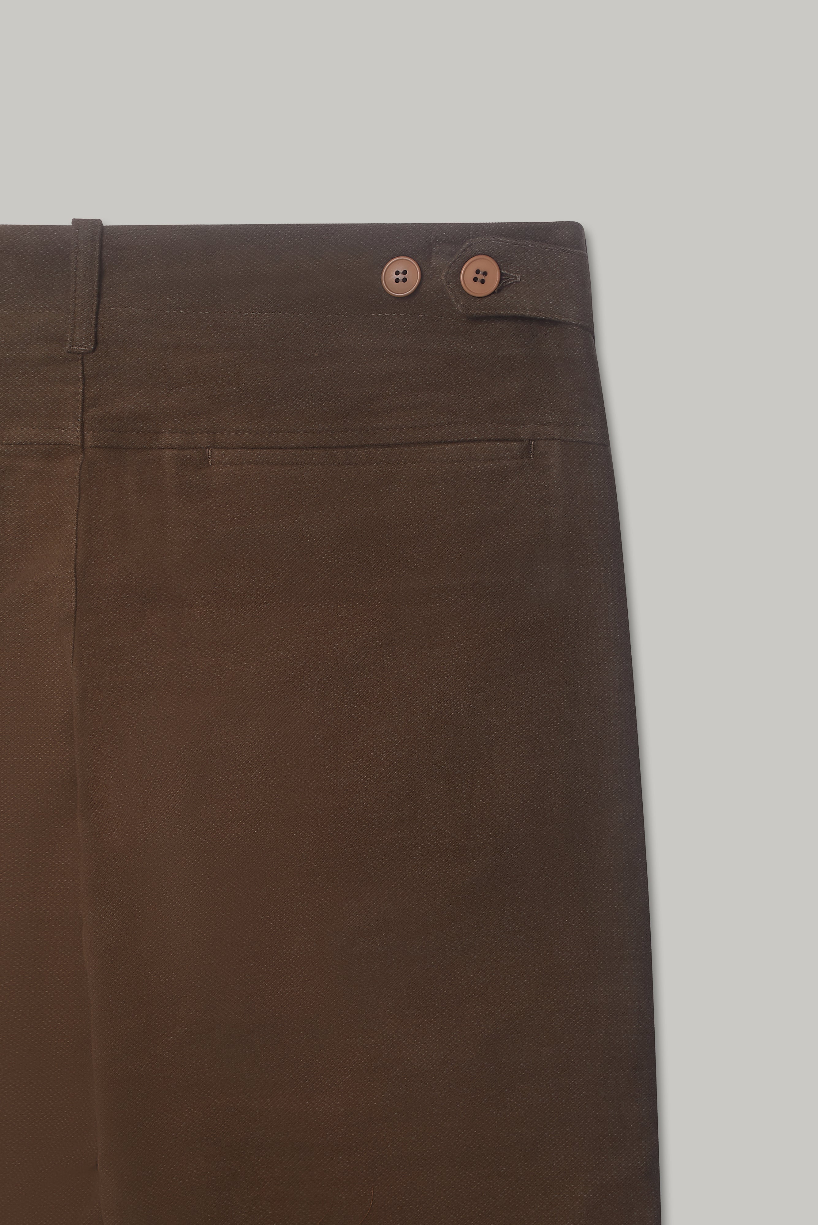Wentworth Trouser - Pindot Moleskin Camel - Wear London