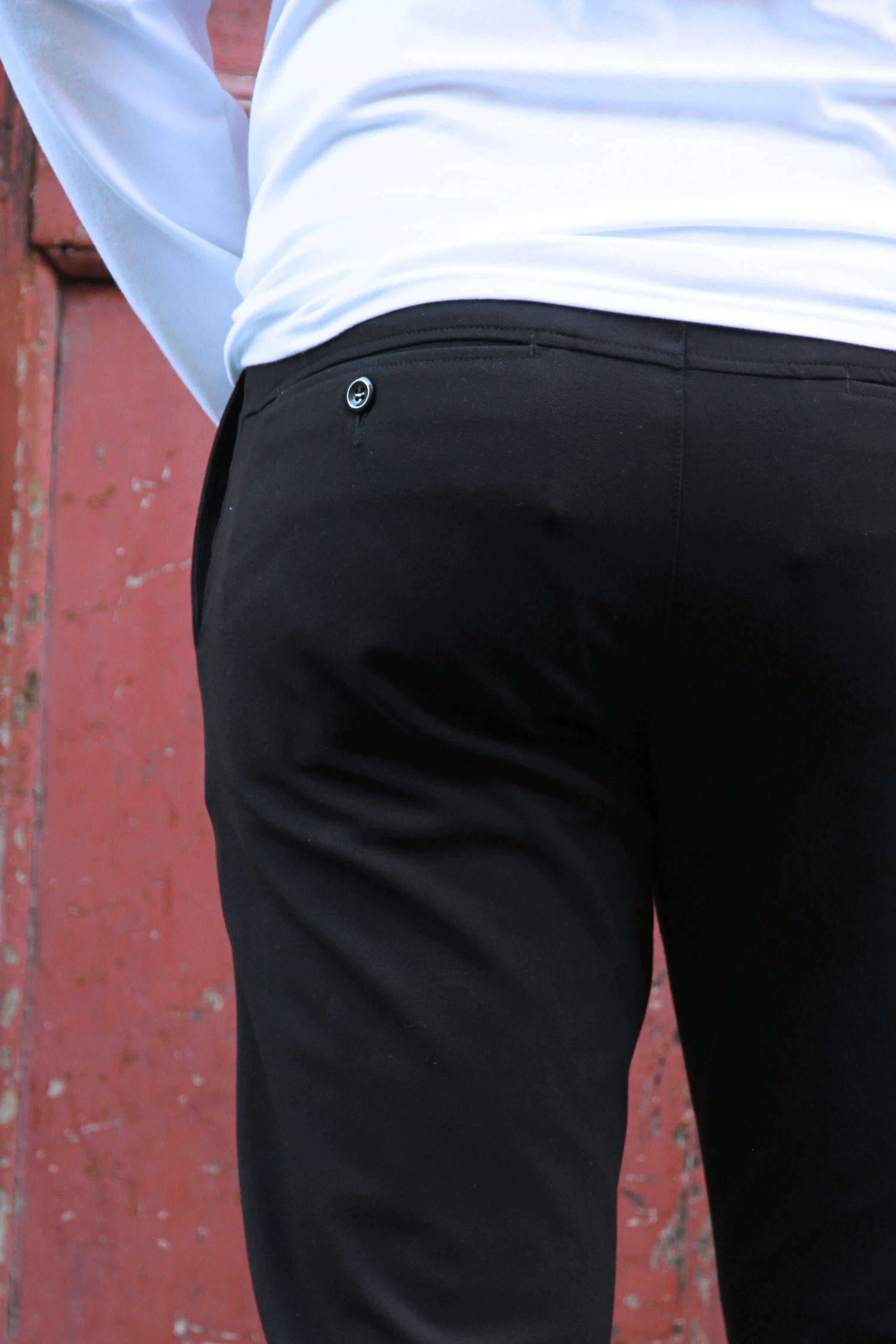 Sheldon Trouser  - Black - Wear London