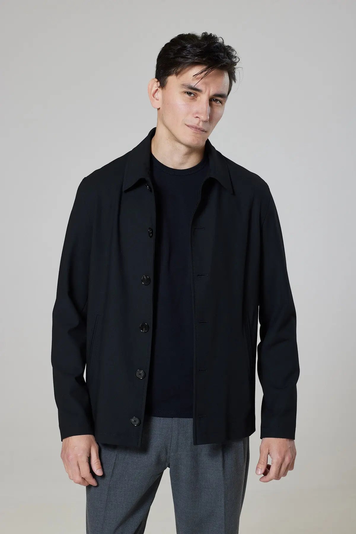 Sherrat Harrington Jacket - Black - Wear London