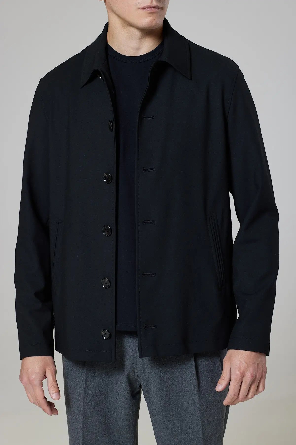 Sherrat Harrington Jacket - Black - Wear London