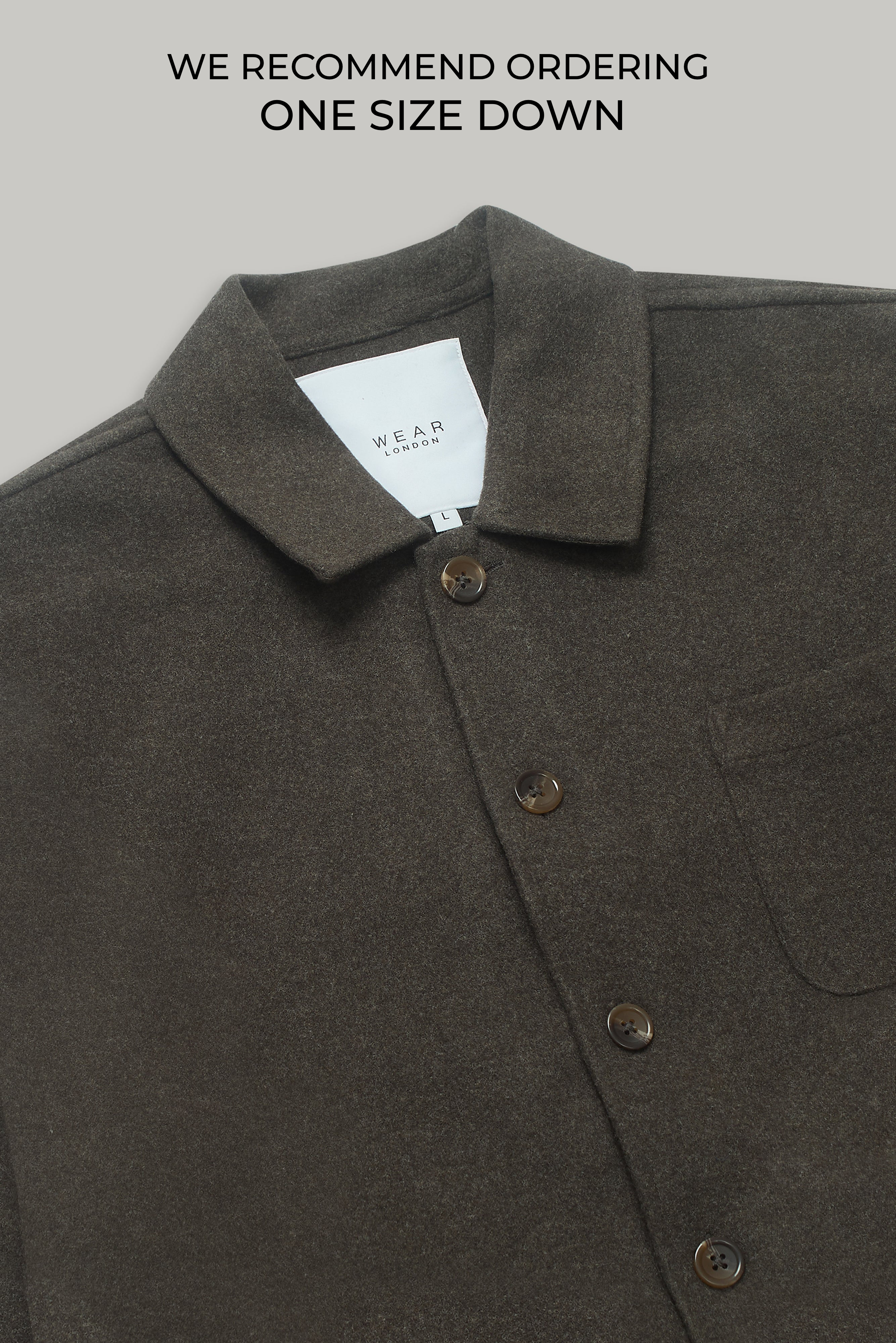 Sonny Shacket - Charcoal - Wear London