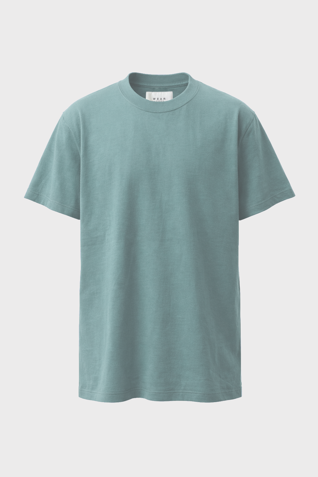 Dalston Heavyweight Cotton T-Shirt - Teal - Wear London