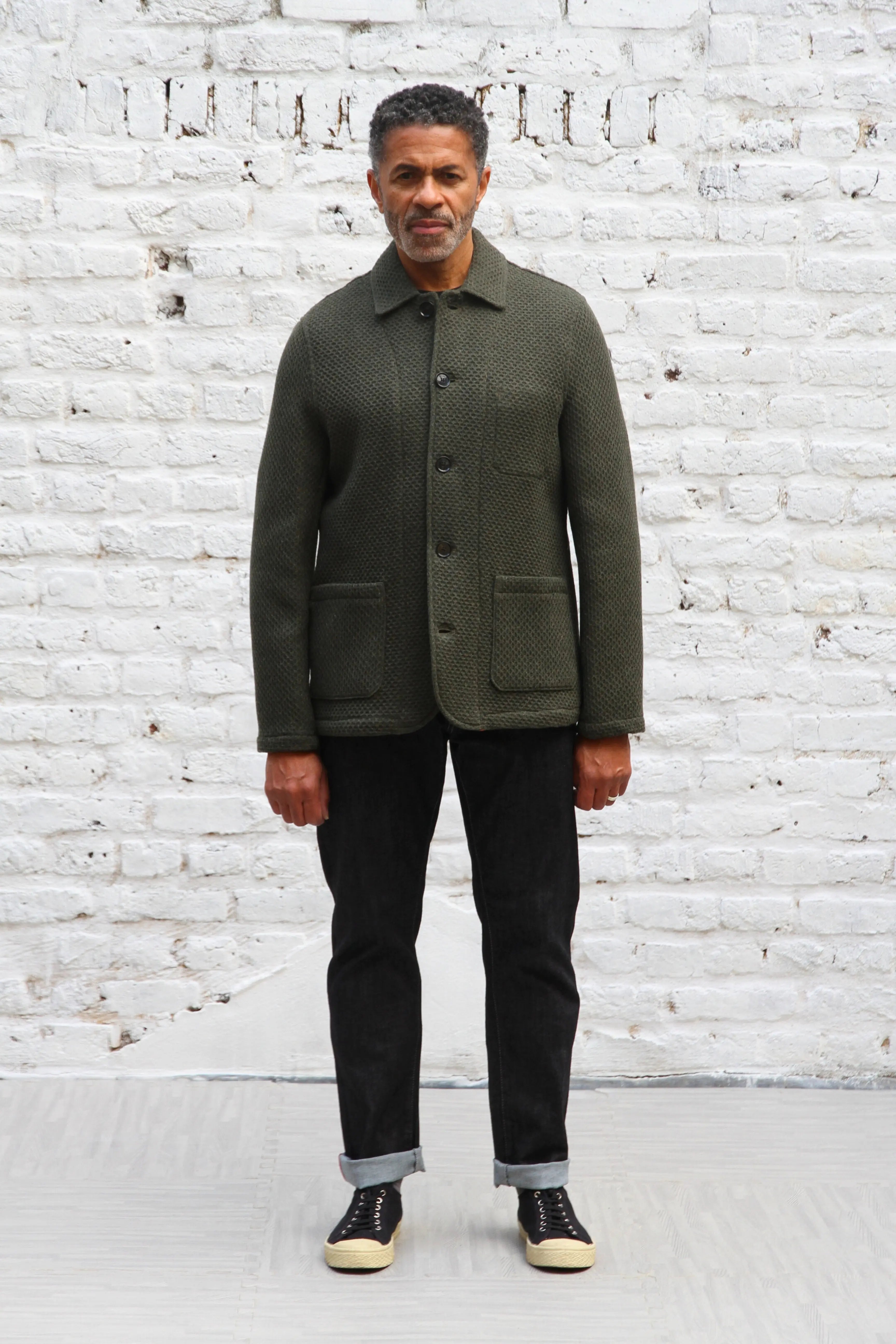 Thatcher Jacket - Olive Nebula - Wear London