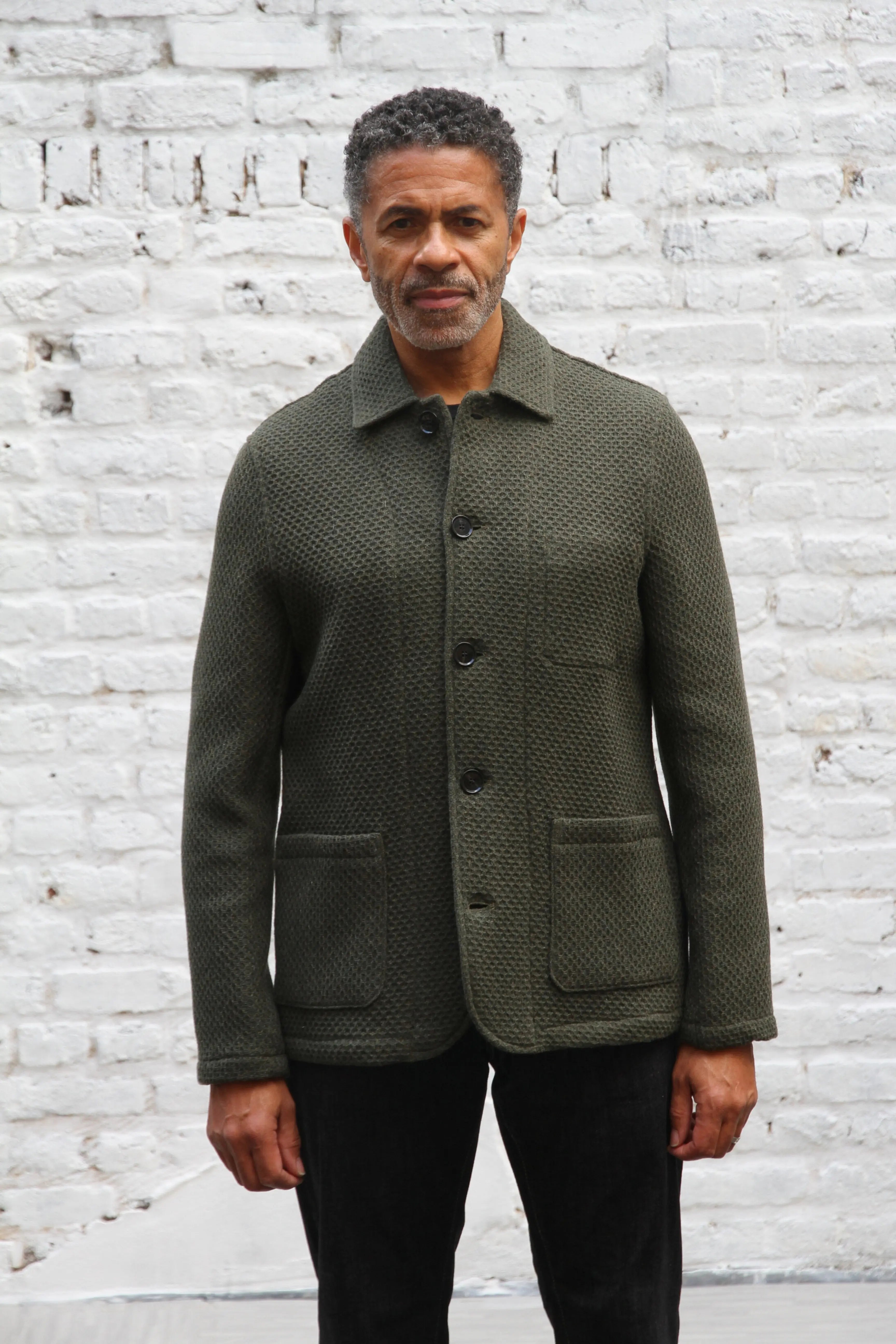 Thatcher Jacket - Olive Nebula - Wear London