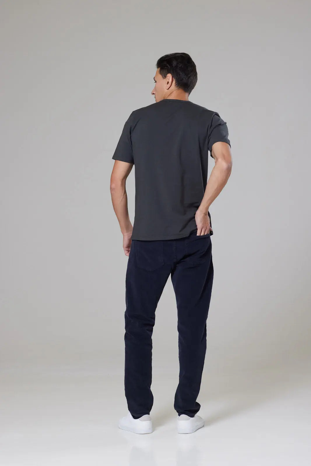 Trueman Short Sleeve Tee Shirt - Grey - Wear London