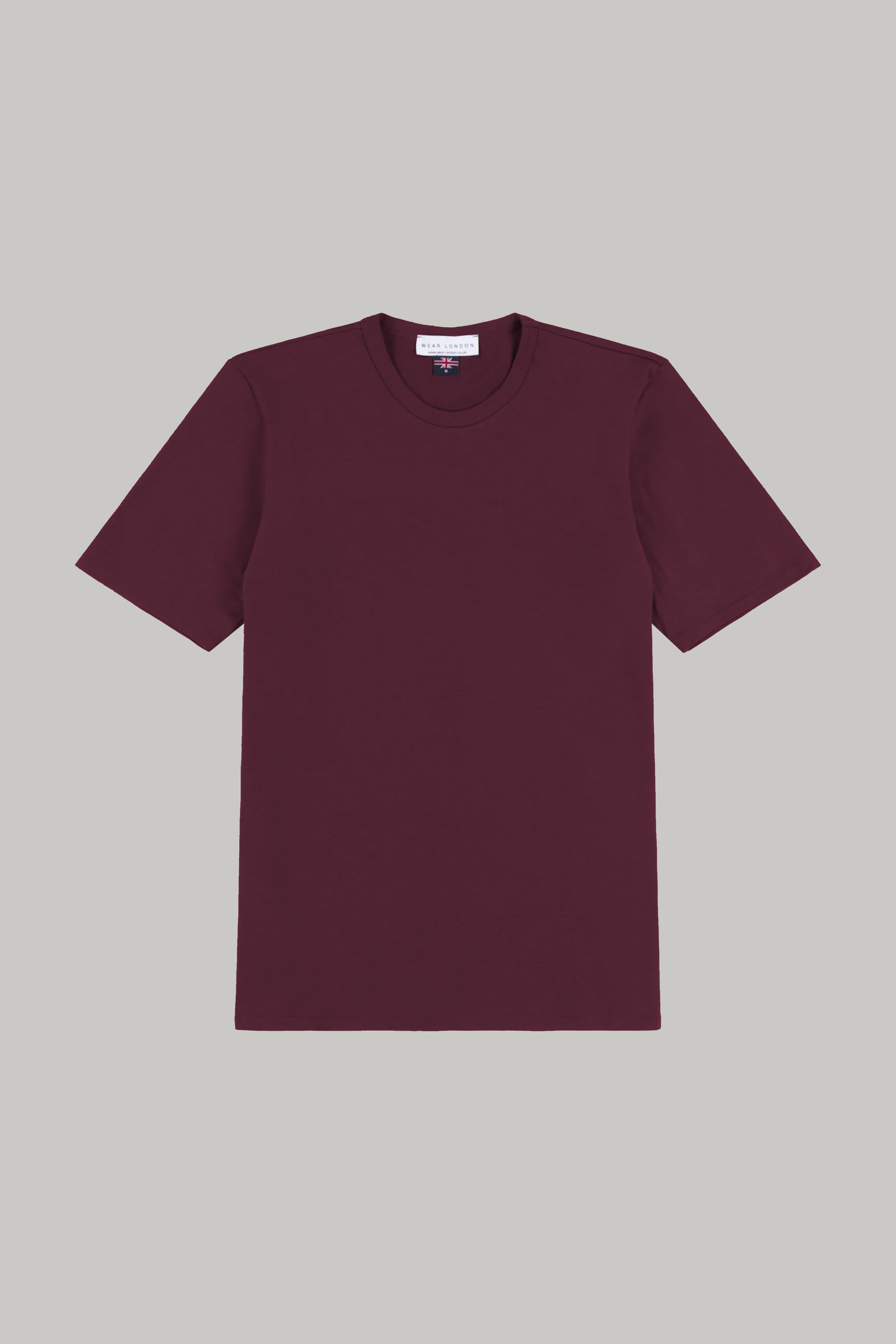 Trueman T-Shirt - Burgundy - Wear London