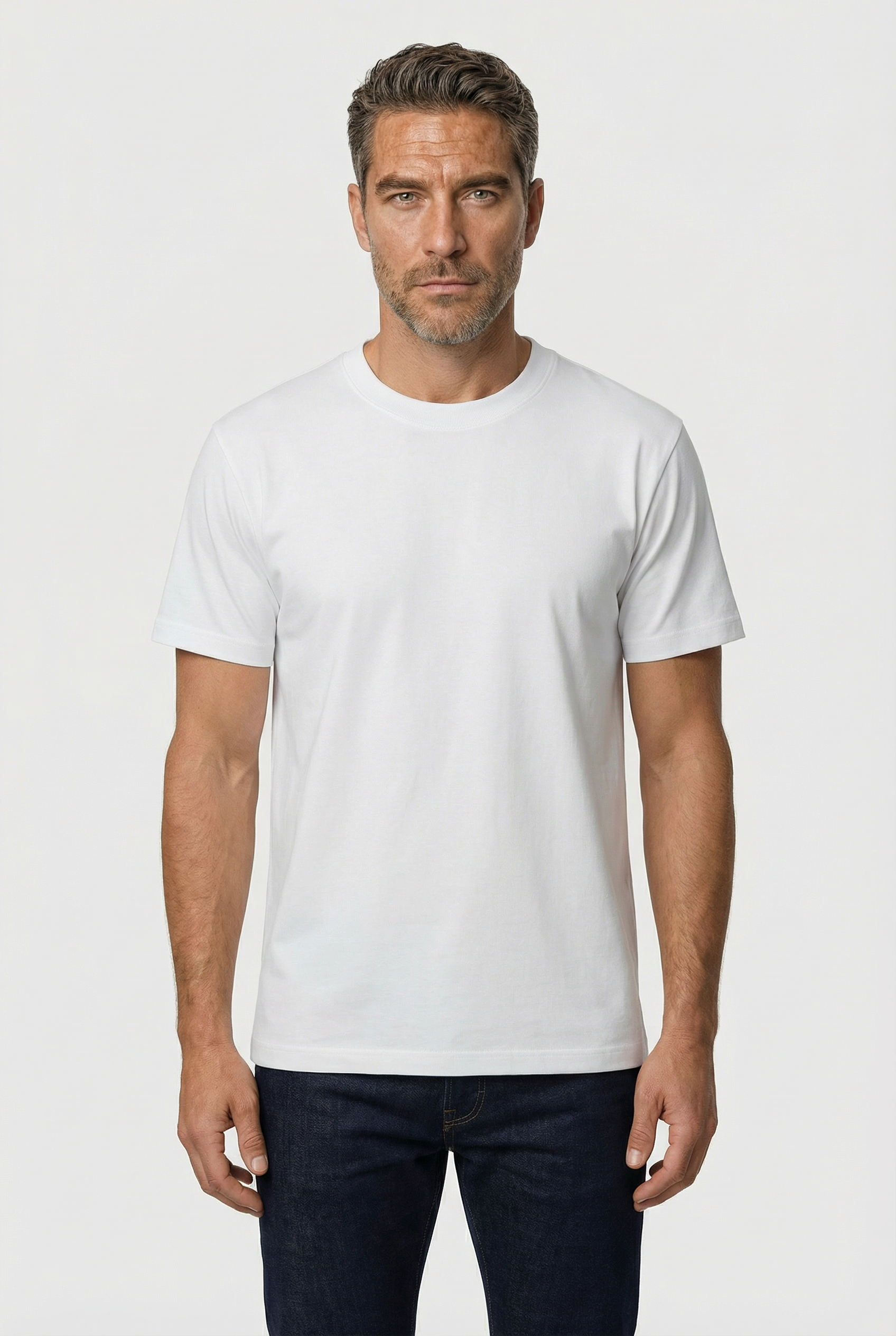 Dalston - T-Shirt Non Peach - Optic White - Wear London