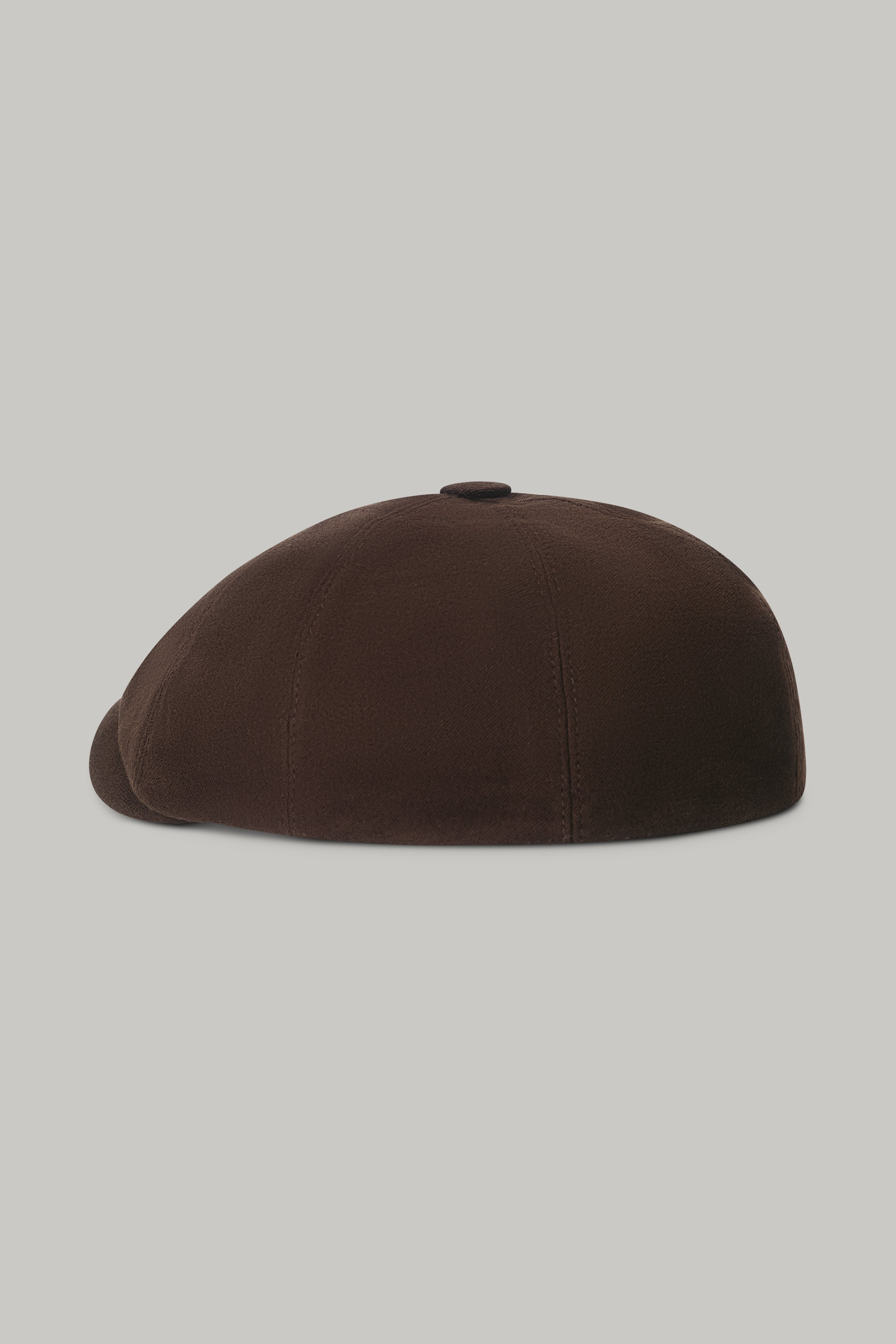 Baker Boy Hat - Chocolate Moleskin - Wear London