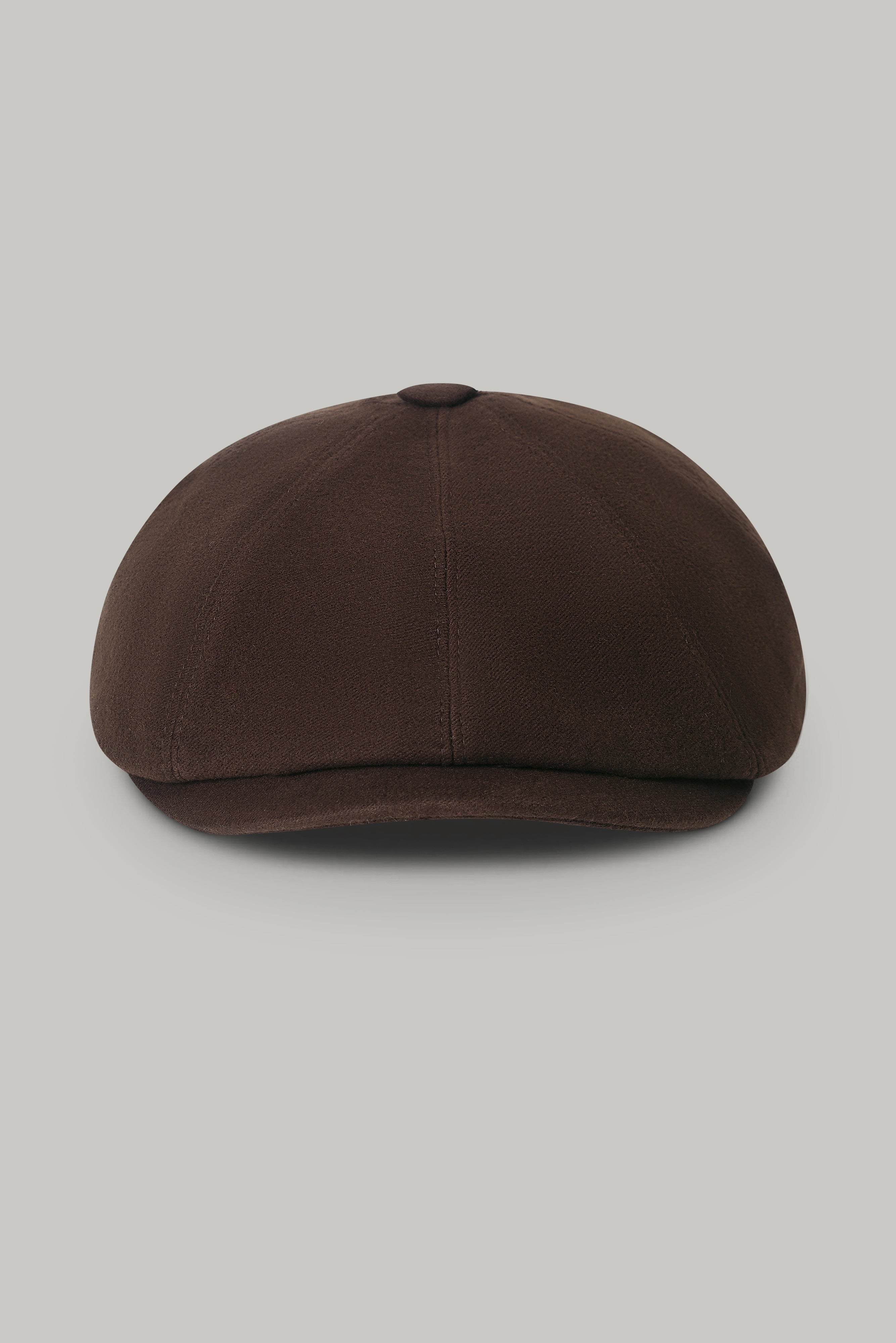 Baker Boy Hat - Chocolate Moleskin - Wear London