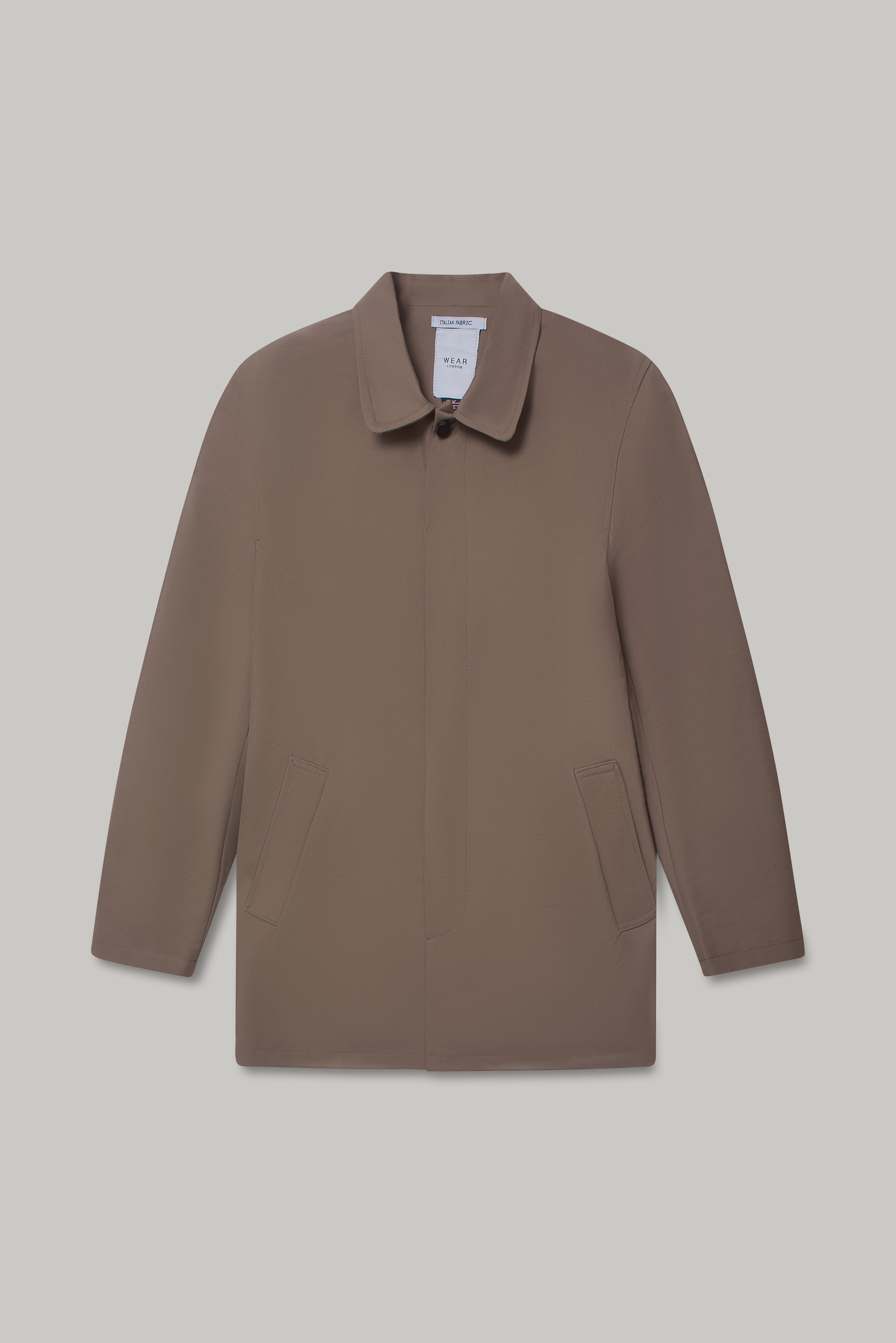 Bank Short Mac Lined -  Cappuccino - Wear London