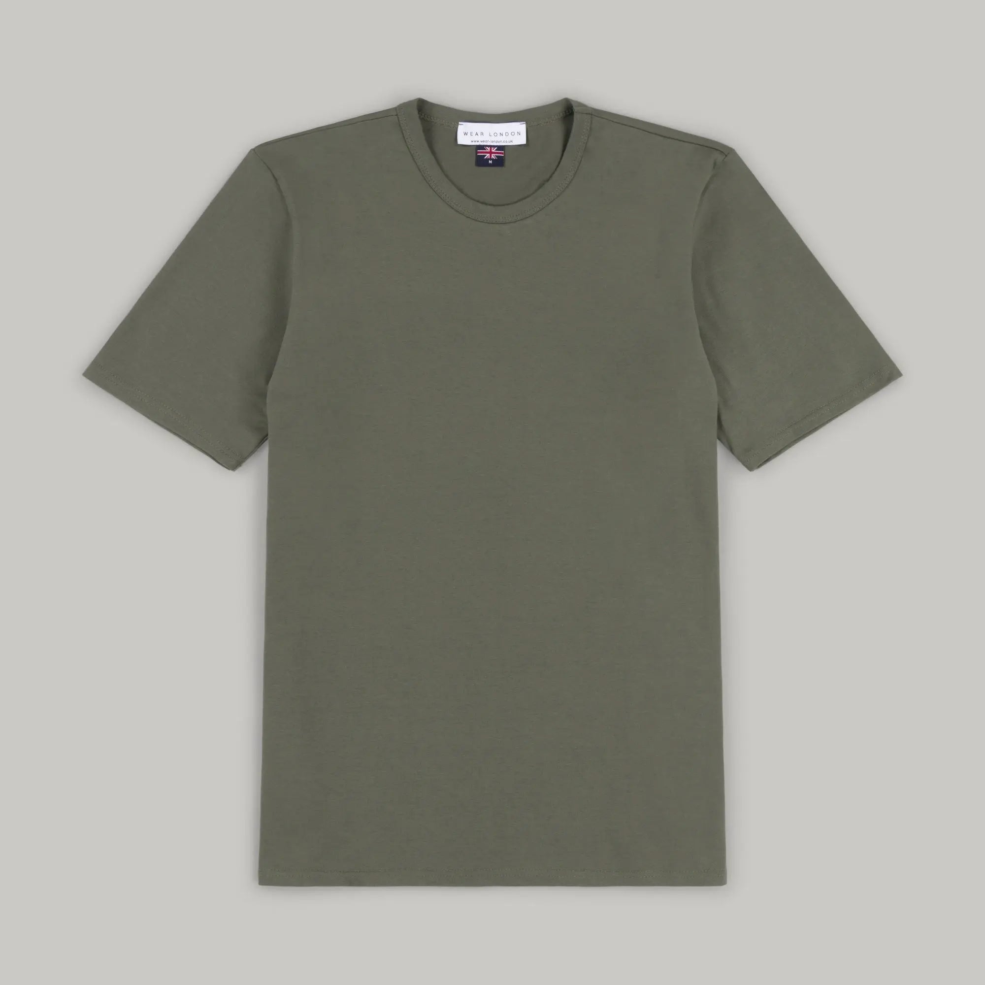 Trueman Short Sleeve Tee Shirt - Olive Wear London