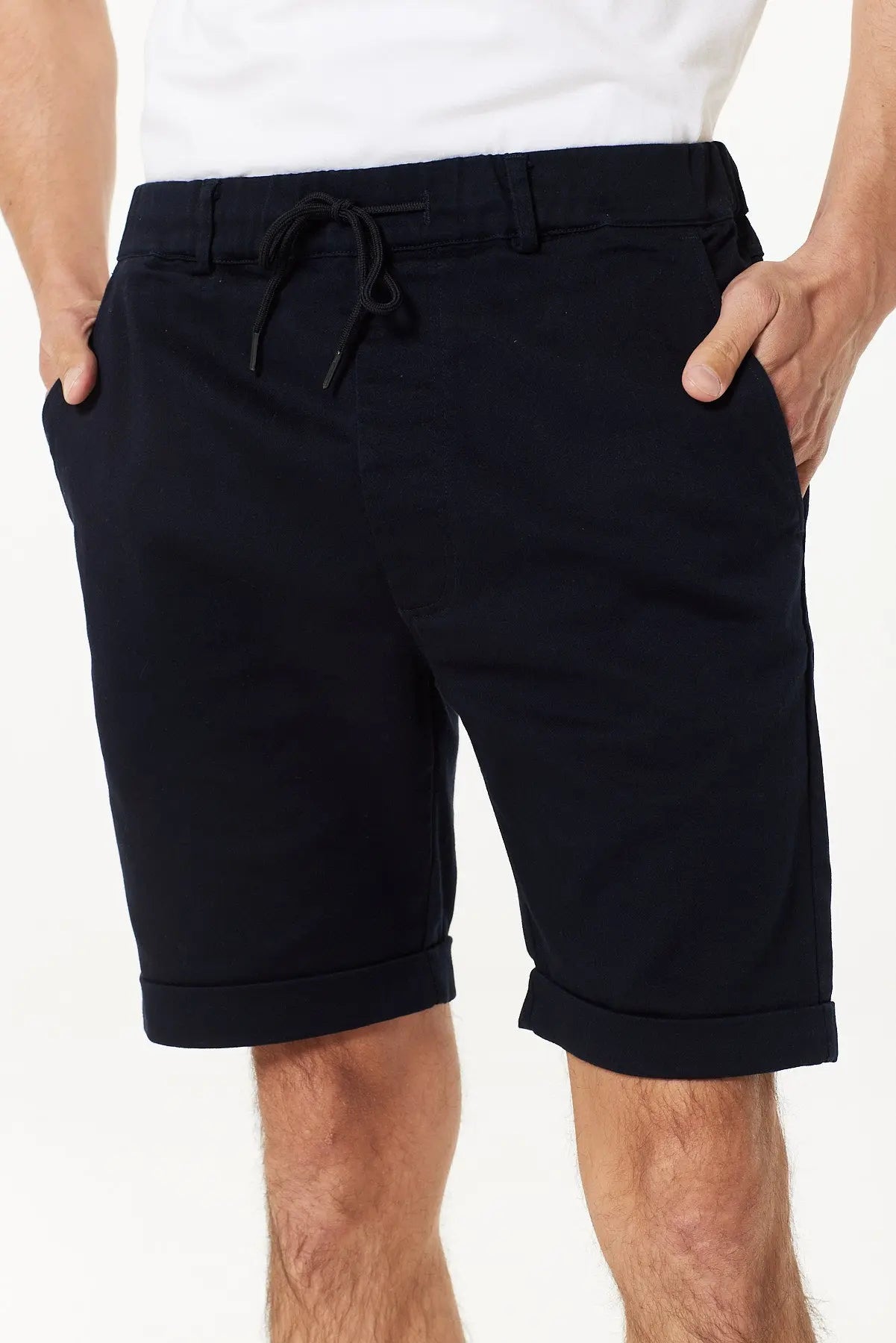 Edgeware Super Flex Shorts - Navy Wear London
